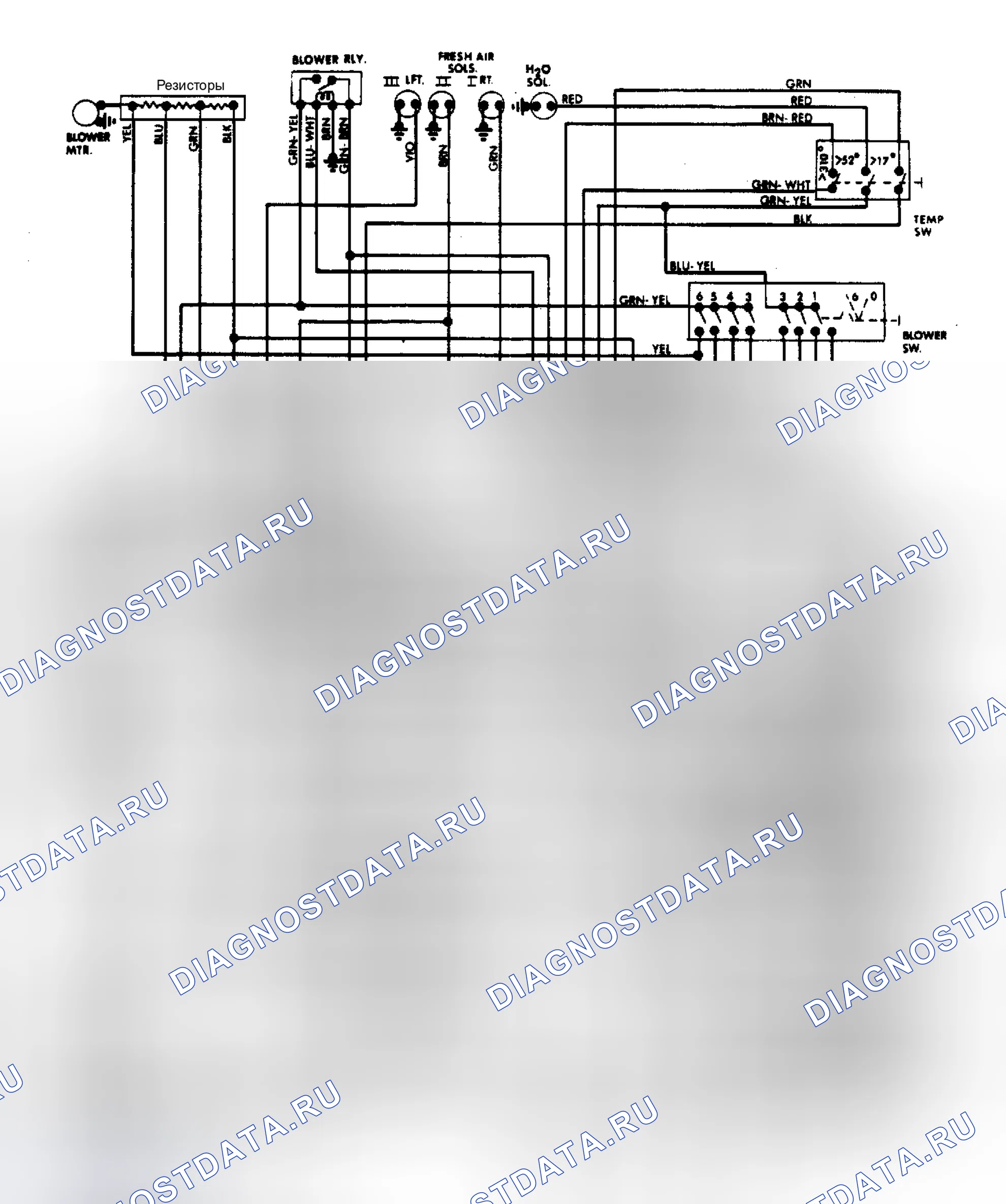 Рис. 4: Воздушный поток в камере смешения. Mitsubishi Galant V