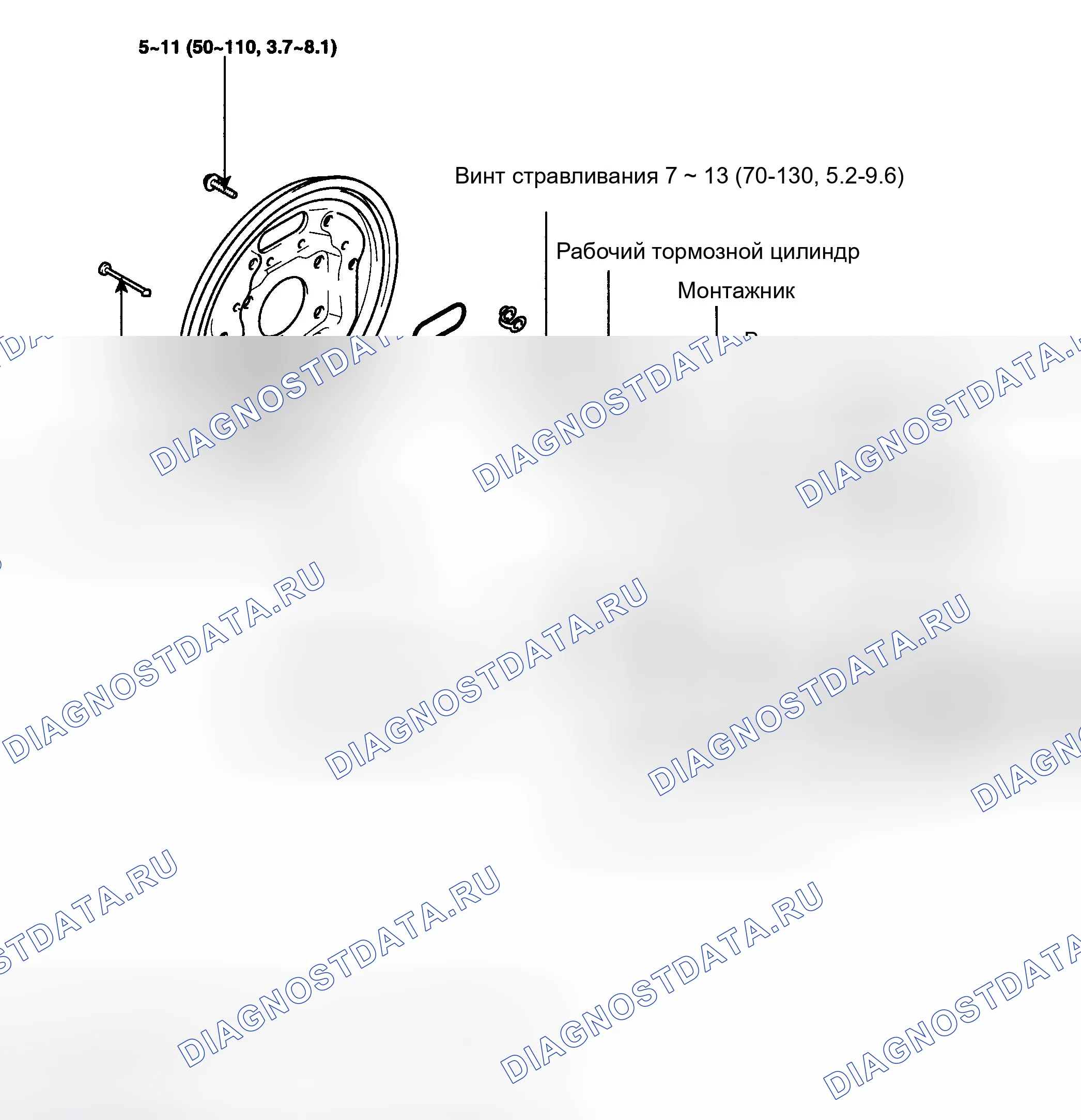 Рис. 39: КОМПОНЕНТЫ. Hyundai Elantra III рестайлинг