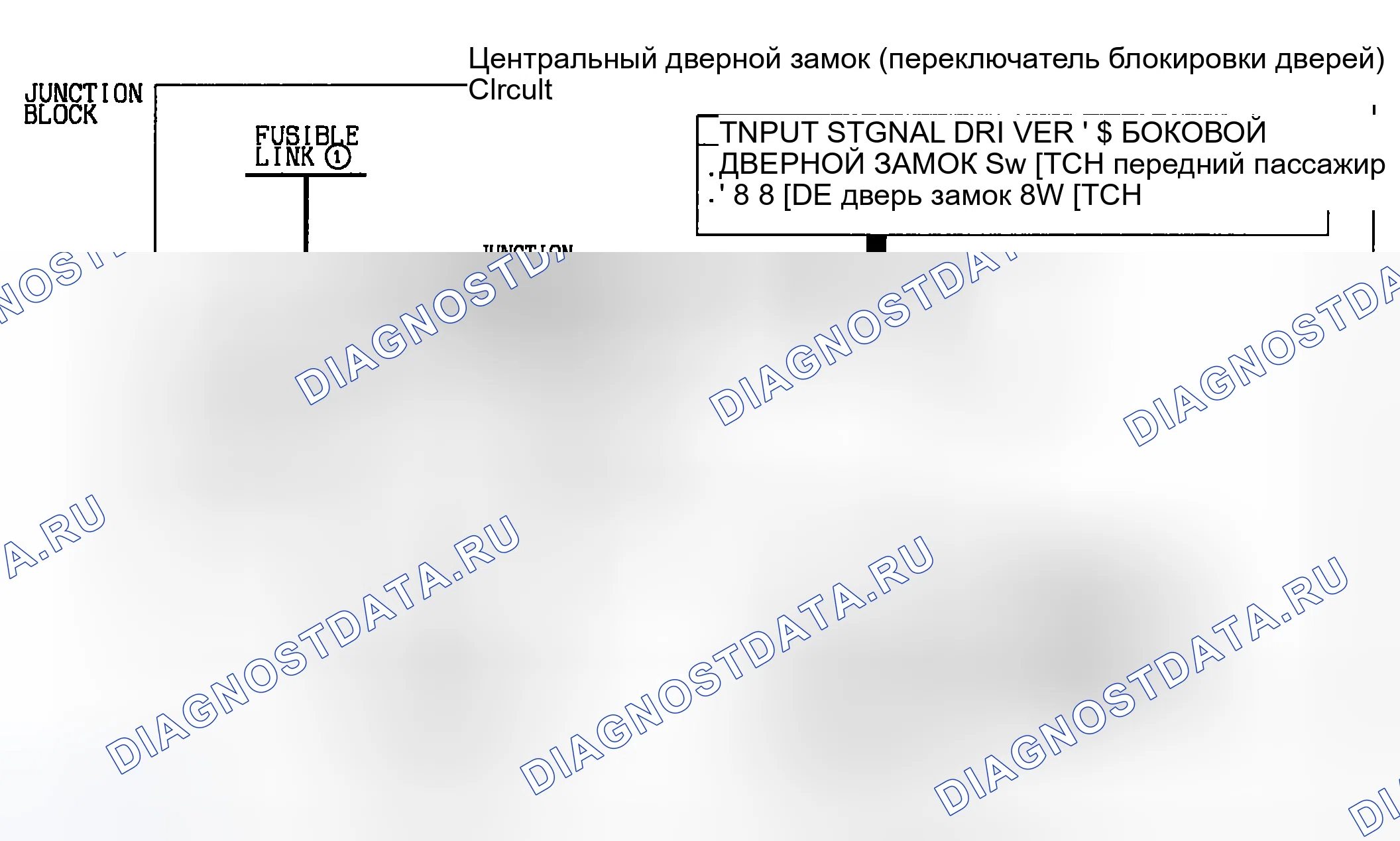 Рис. 47: Принципиальная схема. Mitsubishi Lancer IX рестайлинг