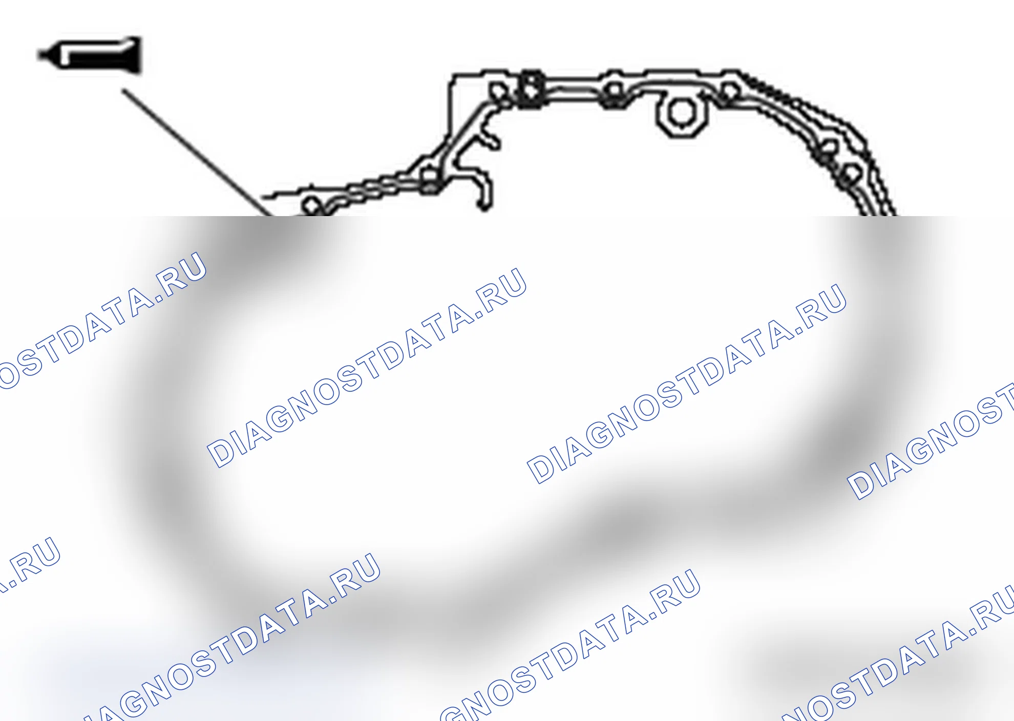 Рис. 28: >> D <<УСТАНОВКА БЛОКА КОРОБКИ ПЕРЕДАЧ. Mitsubishi Lancer Ralliart X рестайлинг