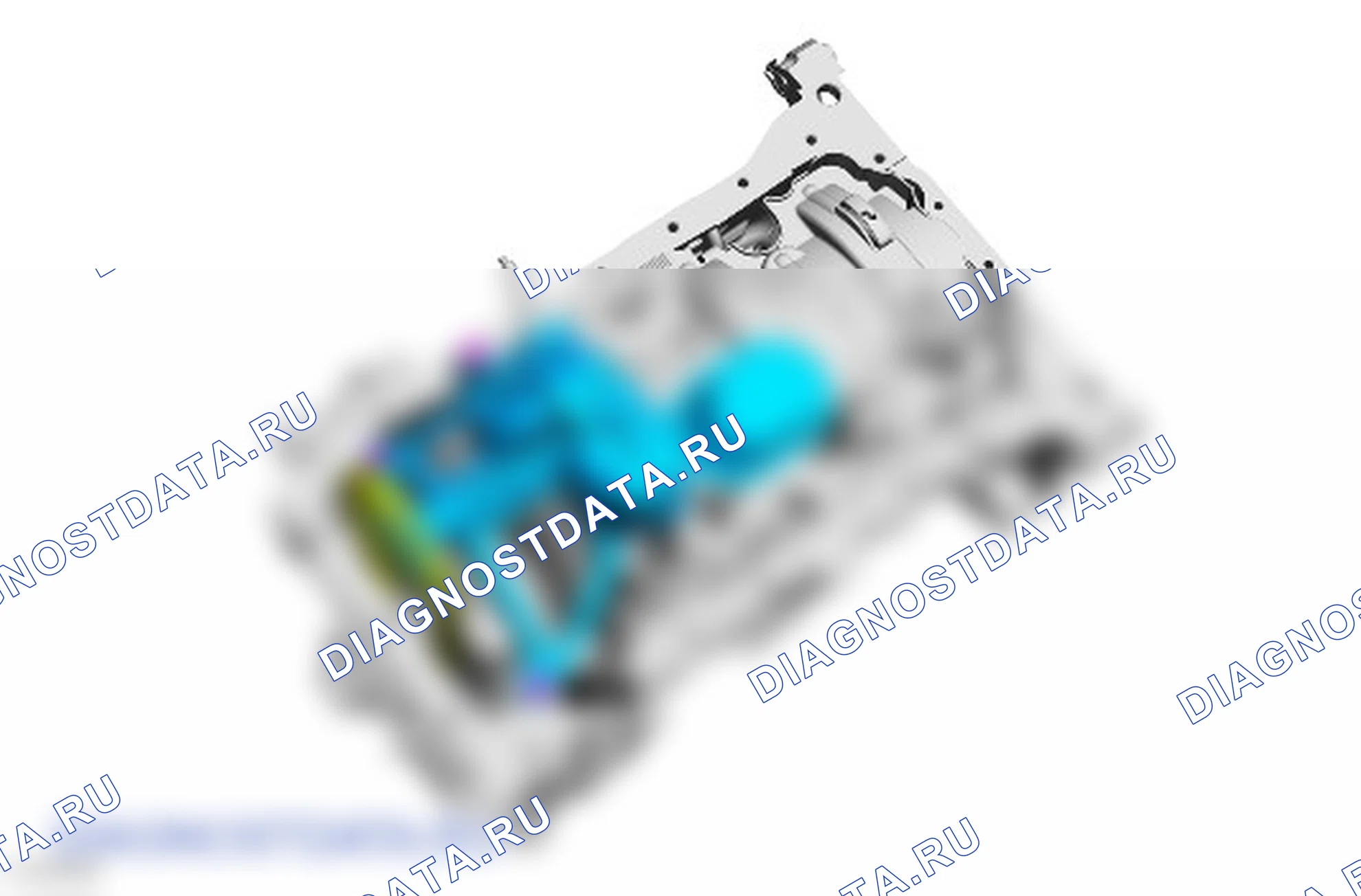 Сборка двигателя. Ford Kuga II