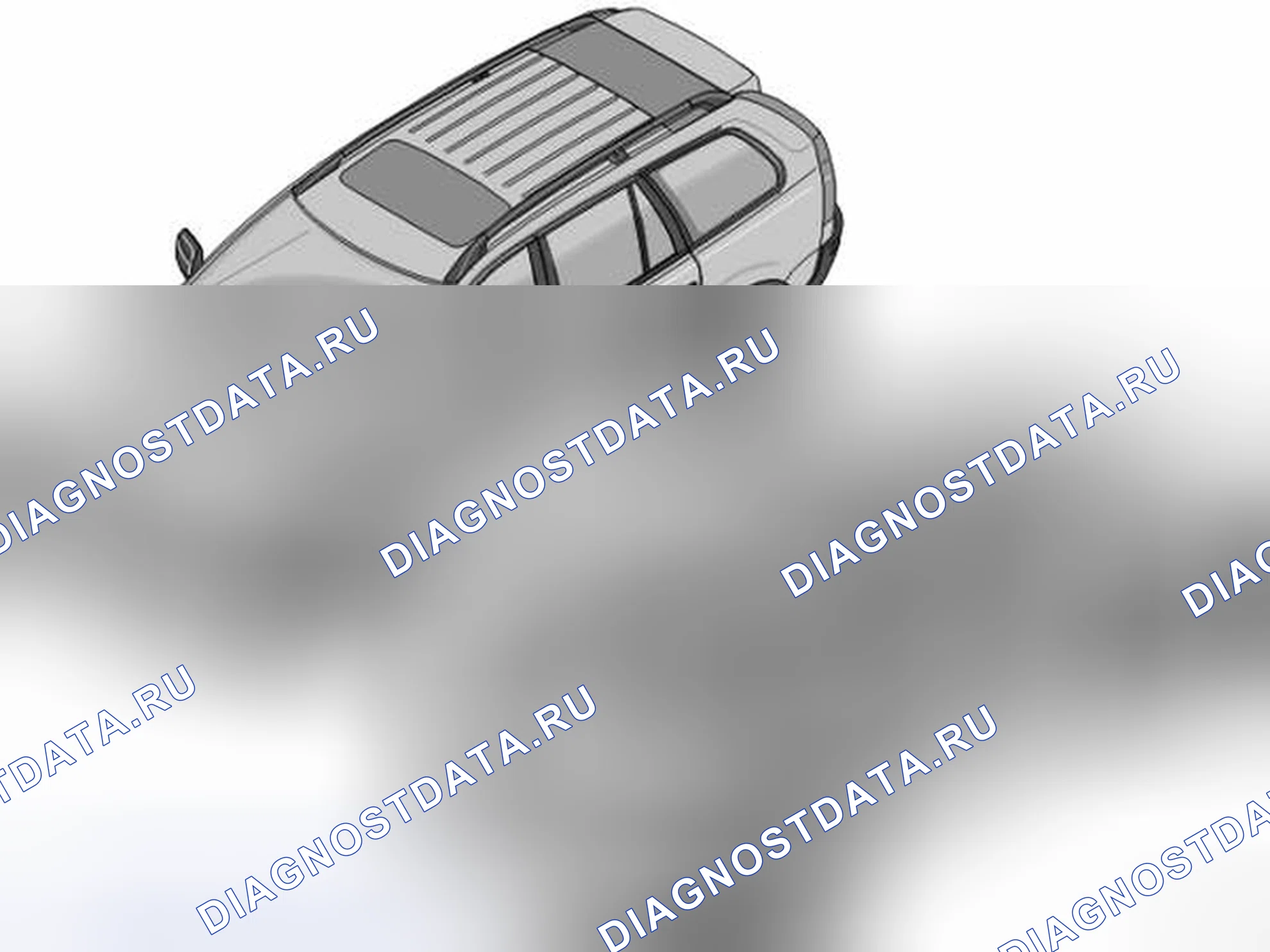 Рис. 222: КОНСТРУКЦИЯ КУЗОВА АВТОМОБИЛЯ. Volvo XC90 I рестайлинг