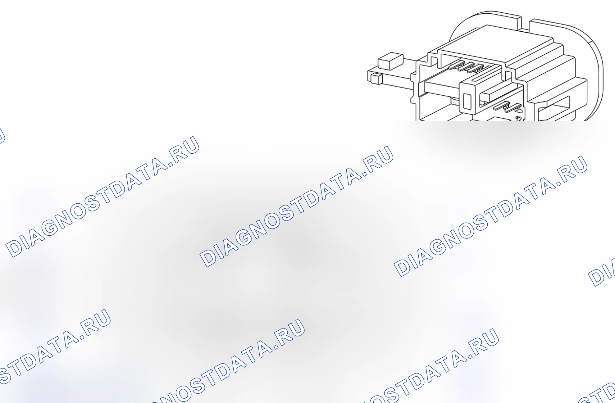 Распиновка разъёма X500. Opel Agila B