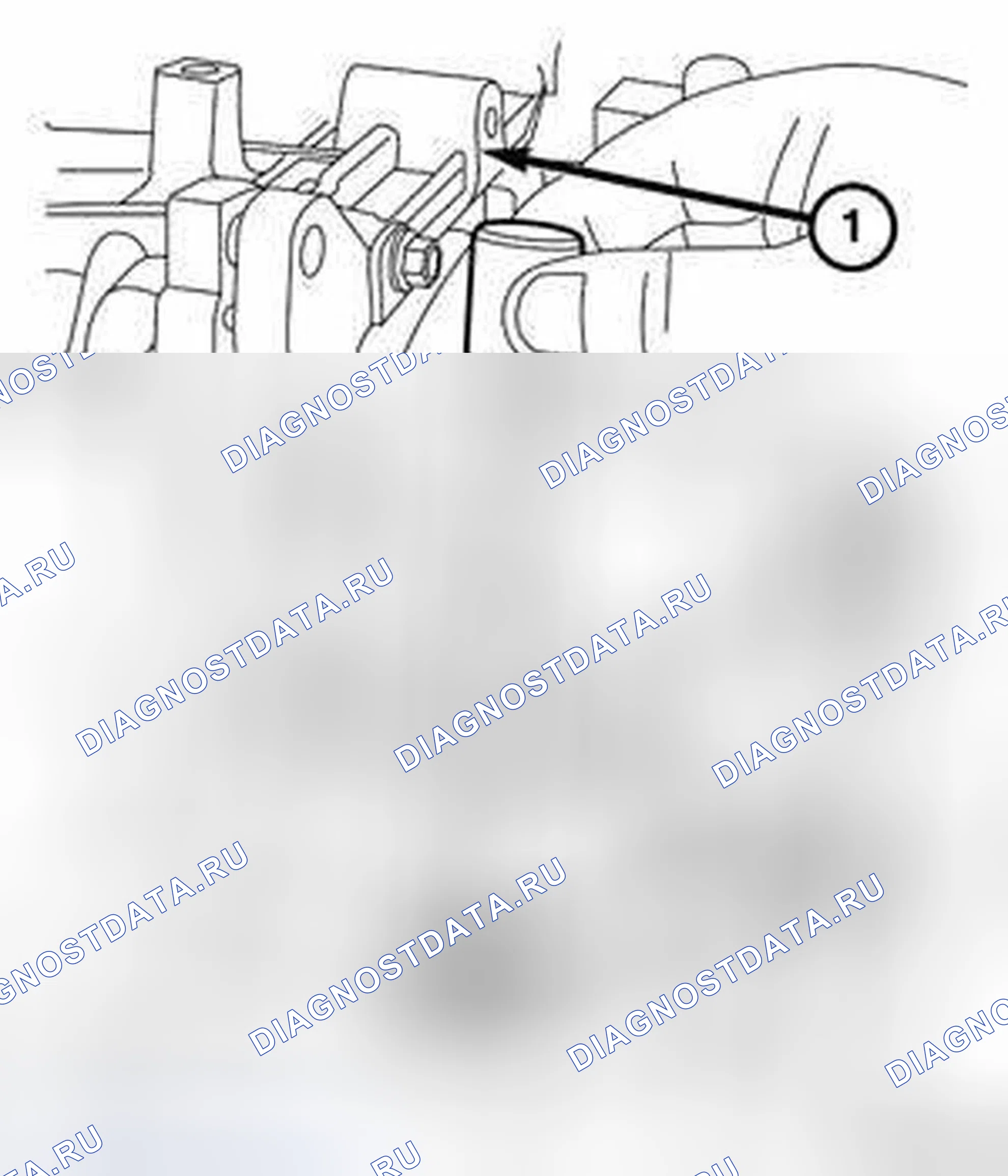 Рис. 120: ПРОВЕРКА УРОВНЯ ЖИДКОСТИ. Dodge Dart PF