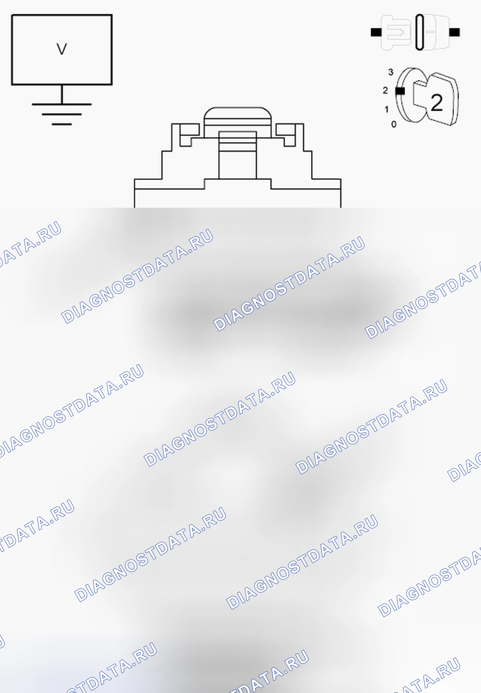 Рис. 19: ДИАГНОСТИЧЕСКИЙ ТЕСТ. Dodge Grand Caravan V