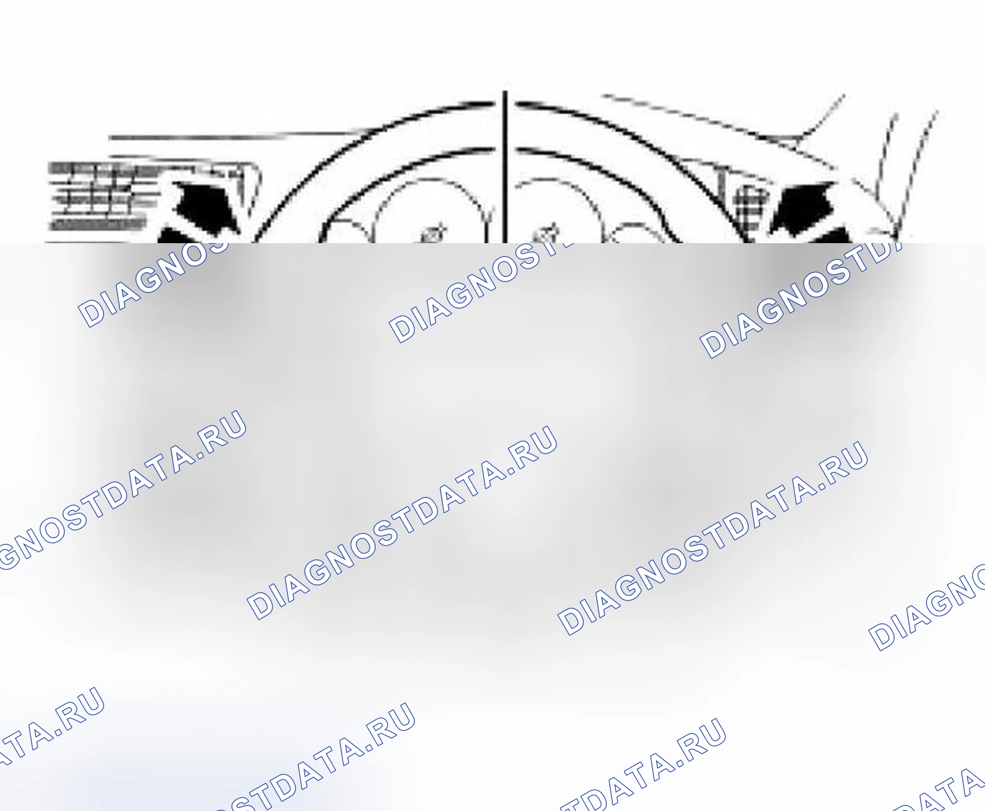 Рис. 1: Регулировка переднего носка (57.65.01). Jaguar X-type I