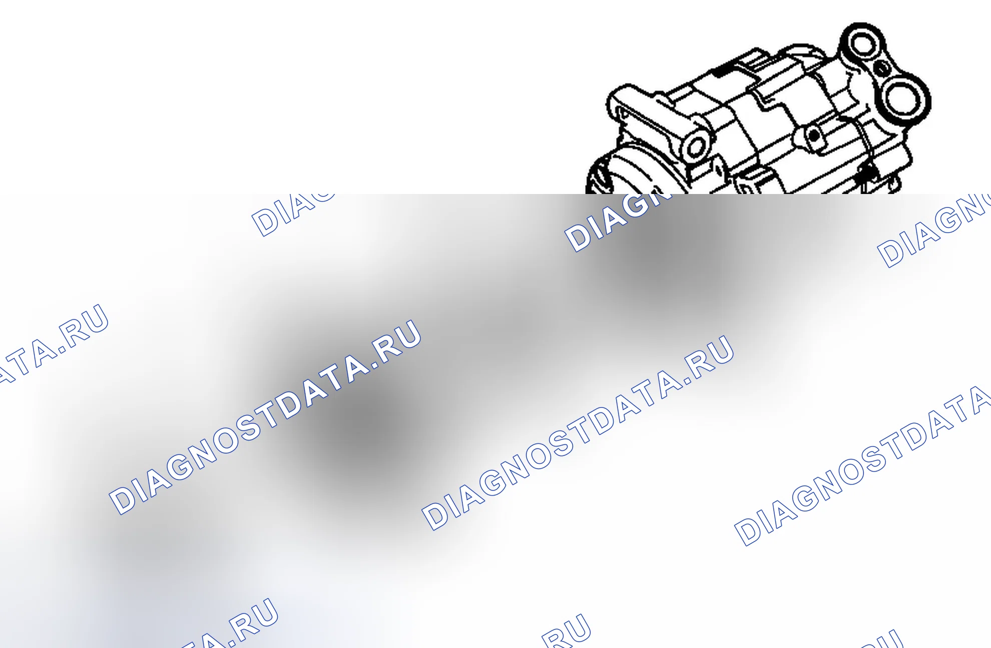 Рис. 46: Снятие диска сцепления компрессора и ступицы в сборе. Chevrolet Equinox II