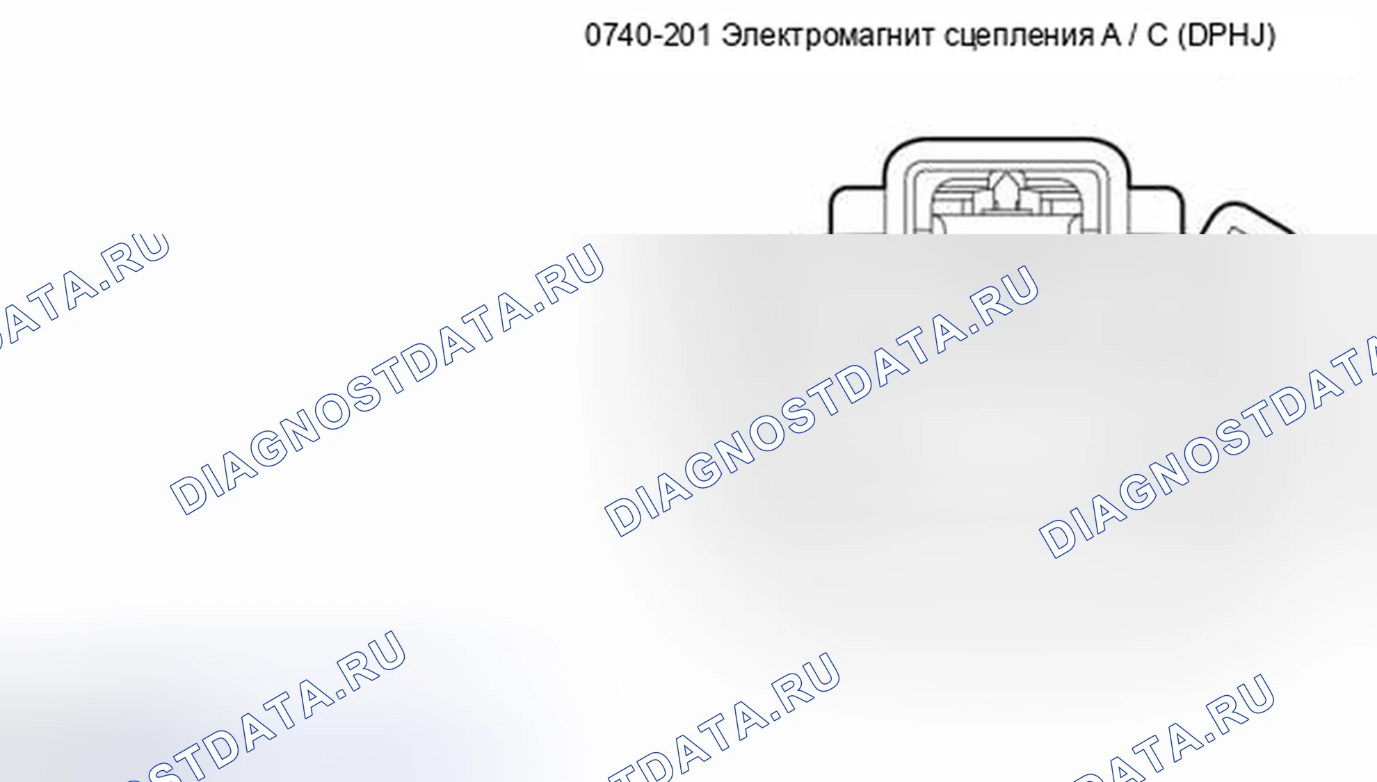 Рис. 52: ВИДЫ РАЗЪЕМОВ С ТОРЦА - АВТОМАТИЧЕСКИЙ КЛИМАТ-КОНТРОЛЬ - ГИБРИД. Mazda Tribute II