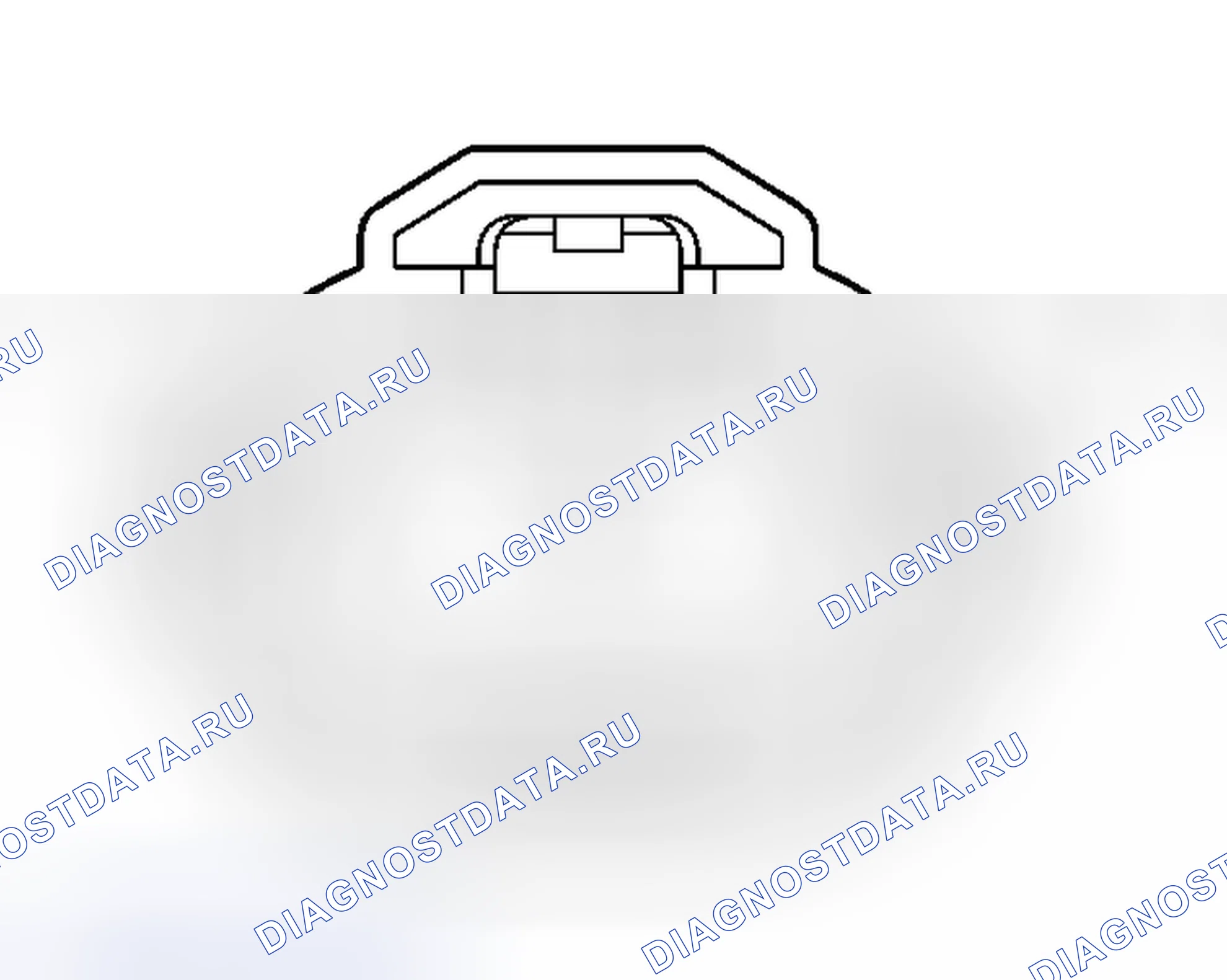 Рис. 126: Противотуманная фара - левый фронт. Kia Ceed JD
