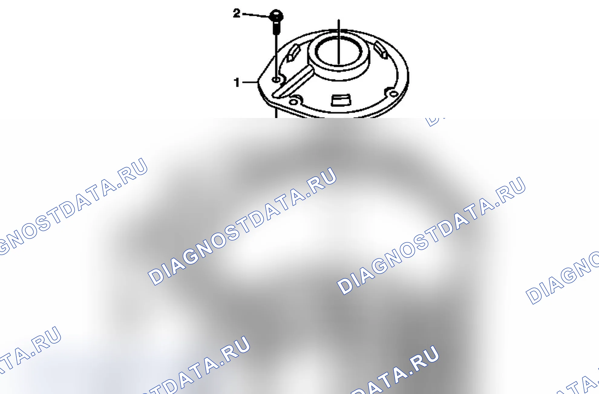 Рис. 247: Установка центральной опоры в сборе. Chevrolet Silverado 3500 HD 