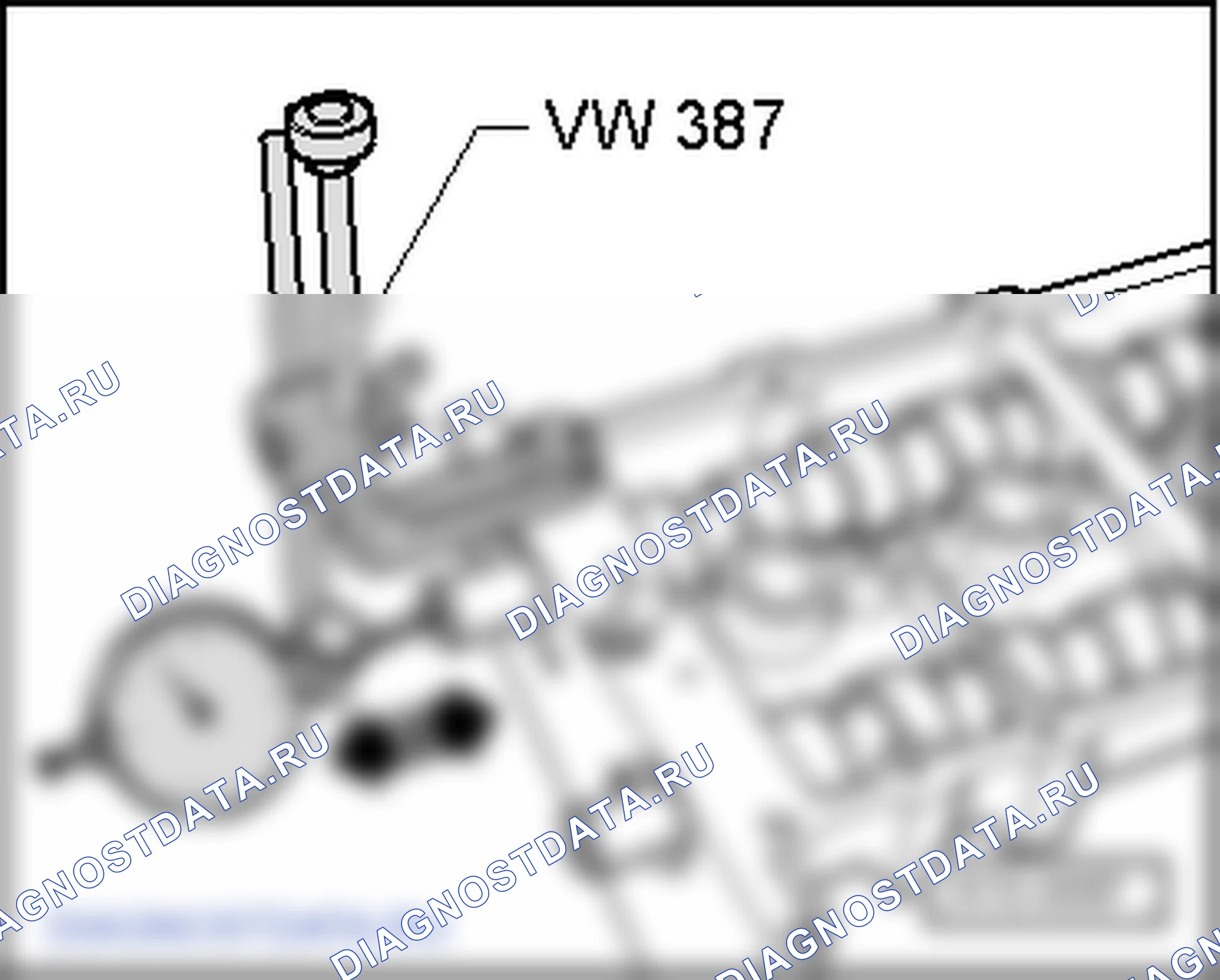 Приведение в исправное состояние привода клапанов. Volkswagen Golf Mk5