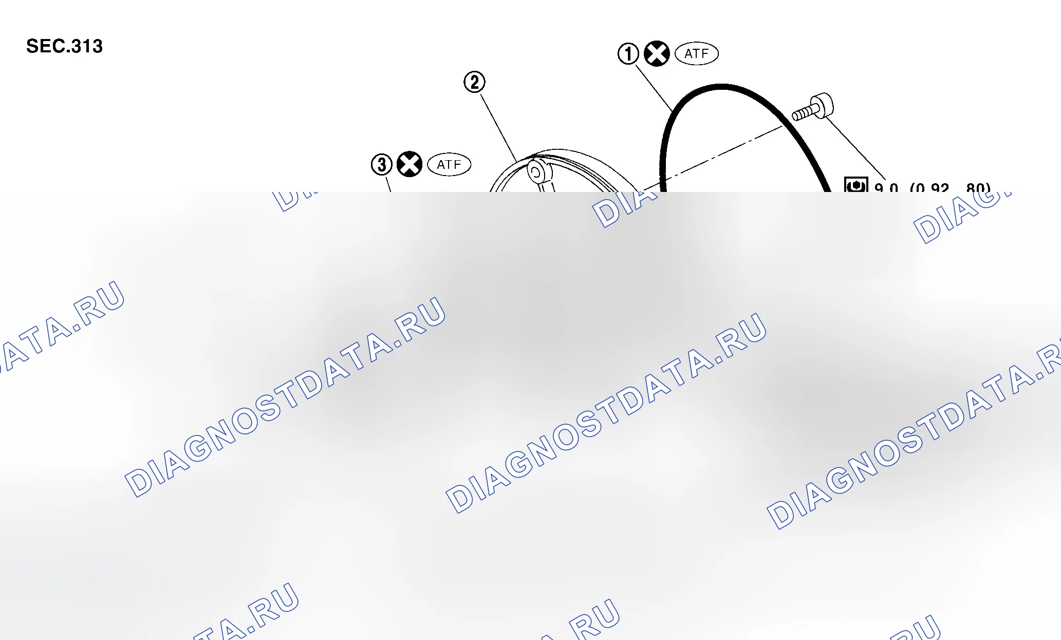 Рис. 311: КОМПОНЕНТЫ. Infiniti QX56 I