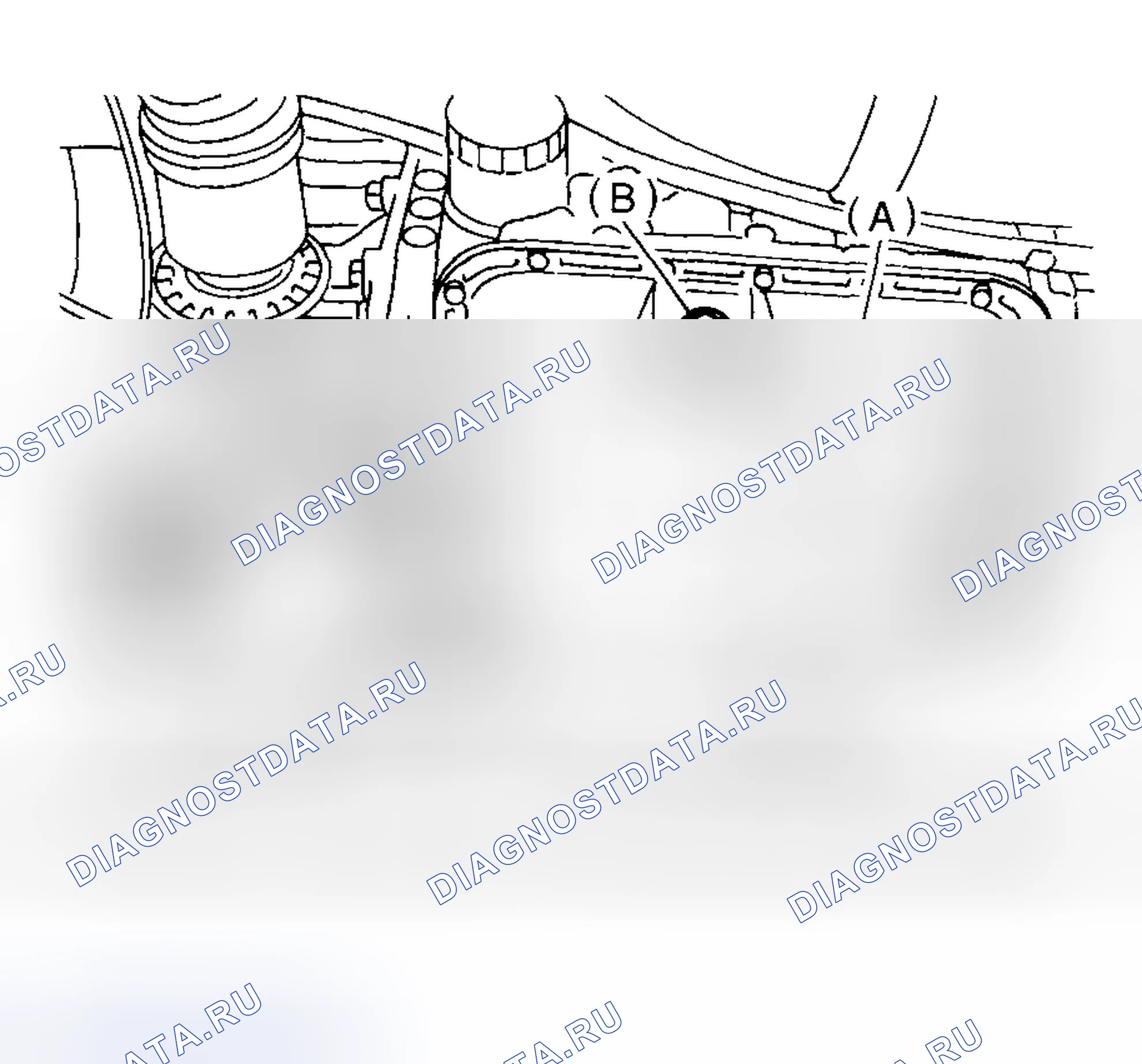 Рис. 193: ДЕМОНТАЖ. Subaru Legacy BE/BH/BT