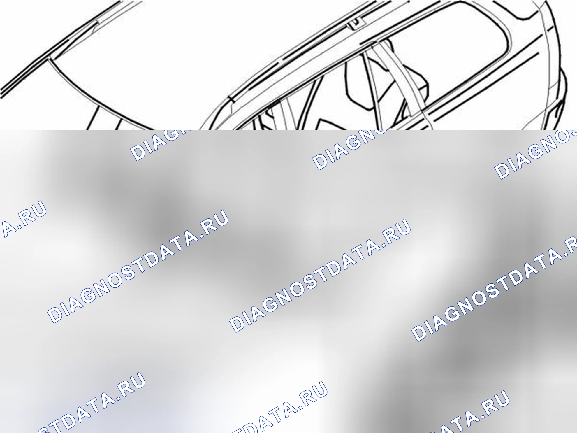 Рис. 134: СИСТЕМА ХЛЫСТОВ. Volvo XC90 I рестайлинг
