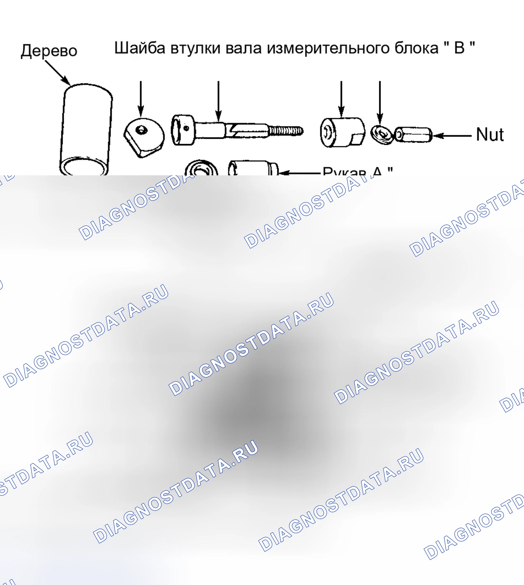 Рис. 4: Глубина шестерни. Dodge Dakota WS 