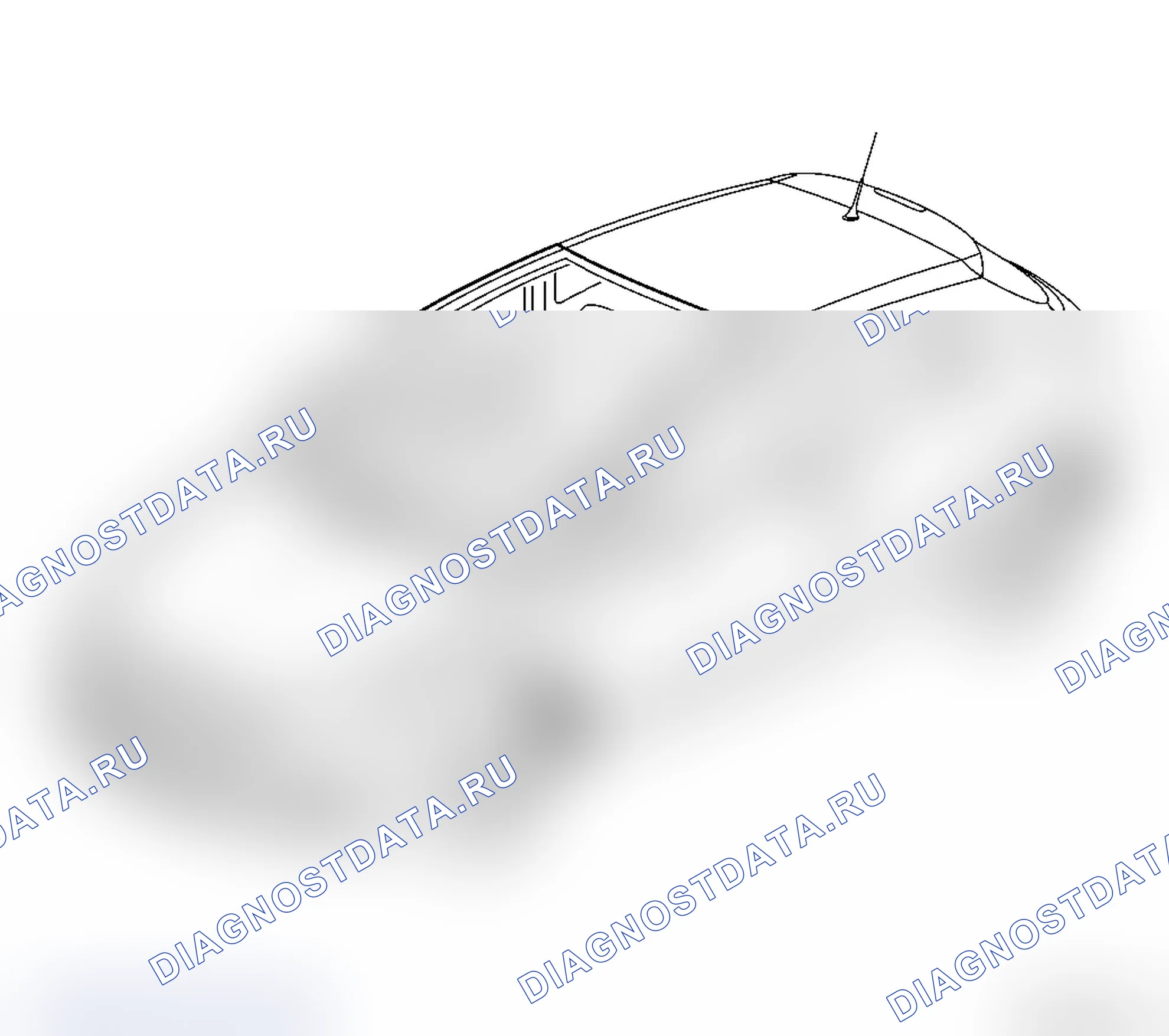 Панорамное лобовое стекло. Opel Astra H