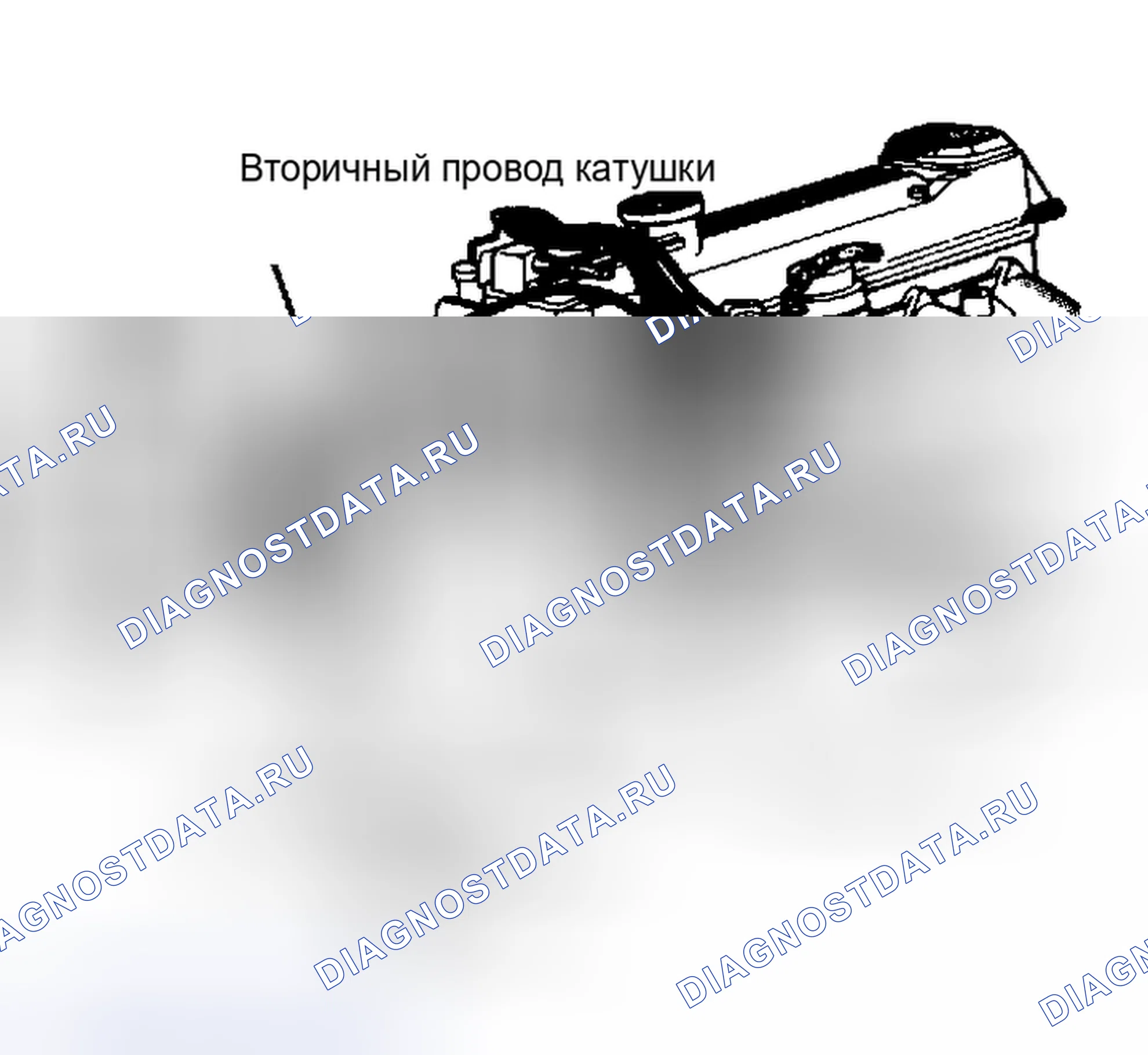 Рис. 177: Расположение компонентов системы зажигания 2.6L. Dodge Aries I