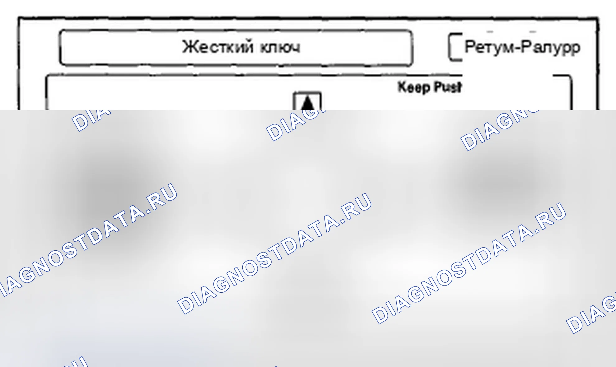 Рис. 64: Жесткий ключ. Honda Accord VIII