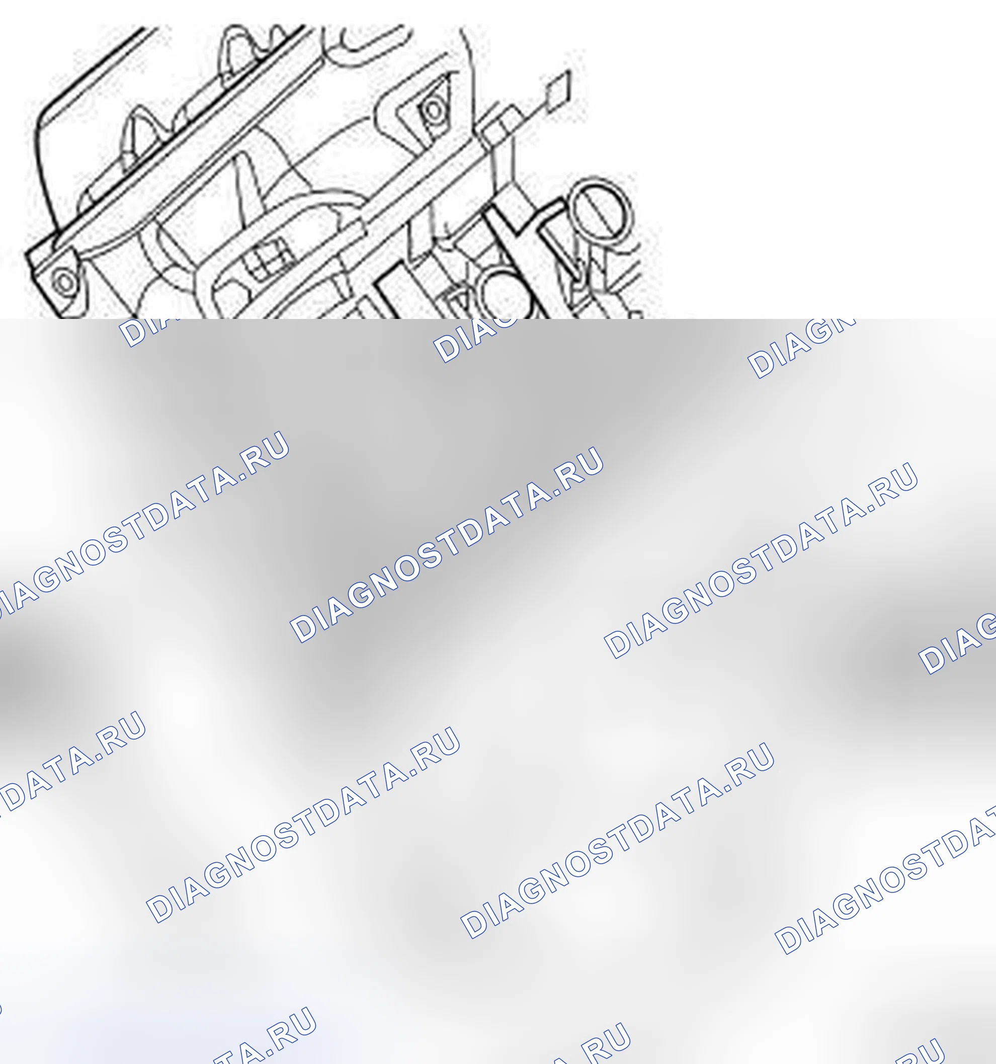 Рис. 67: ОПИСАНИЕ приводных ремней навесного оборудования двигателя. RAM Pickup 3500 