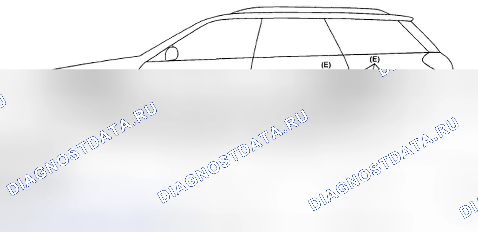 Рис. 74: ДЕМОНТАЖ. Subaru Outback BP рестайлинг