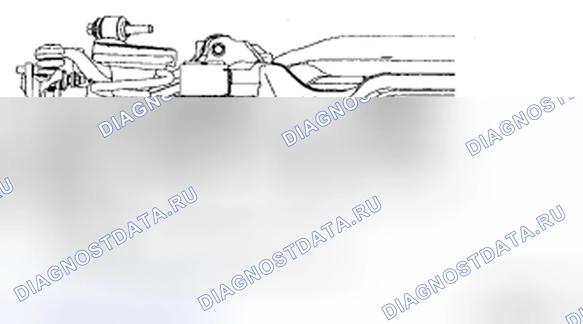 Рис. 3: Установочный болт кулачка регулировки носка. Hyundai Santa Fe II