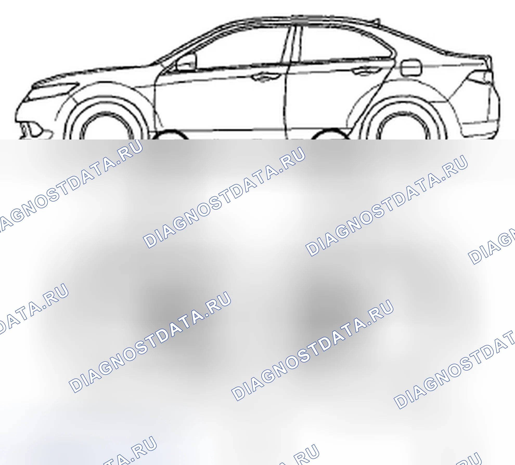 Рис. 34: Подъем транспортного средства. Acura TSX II
