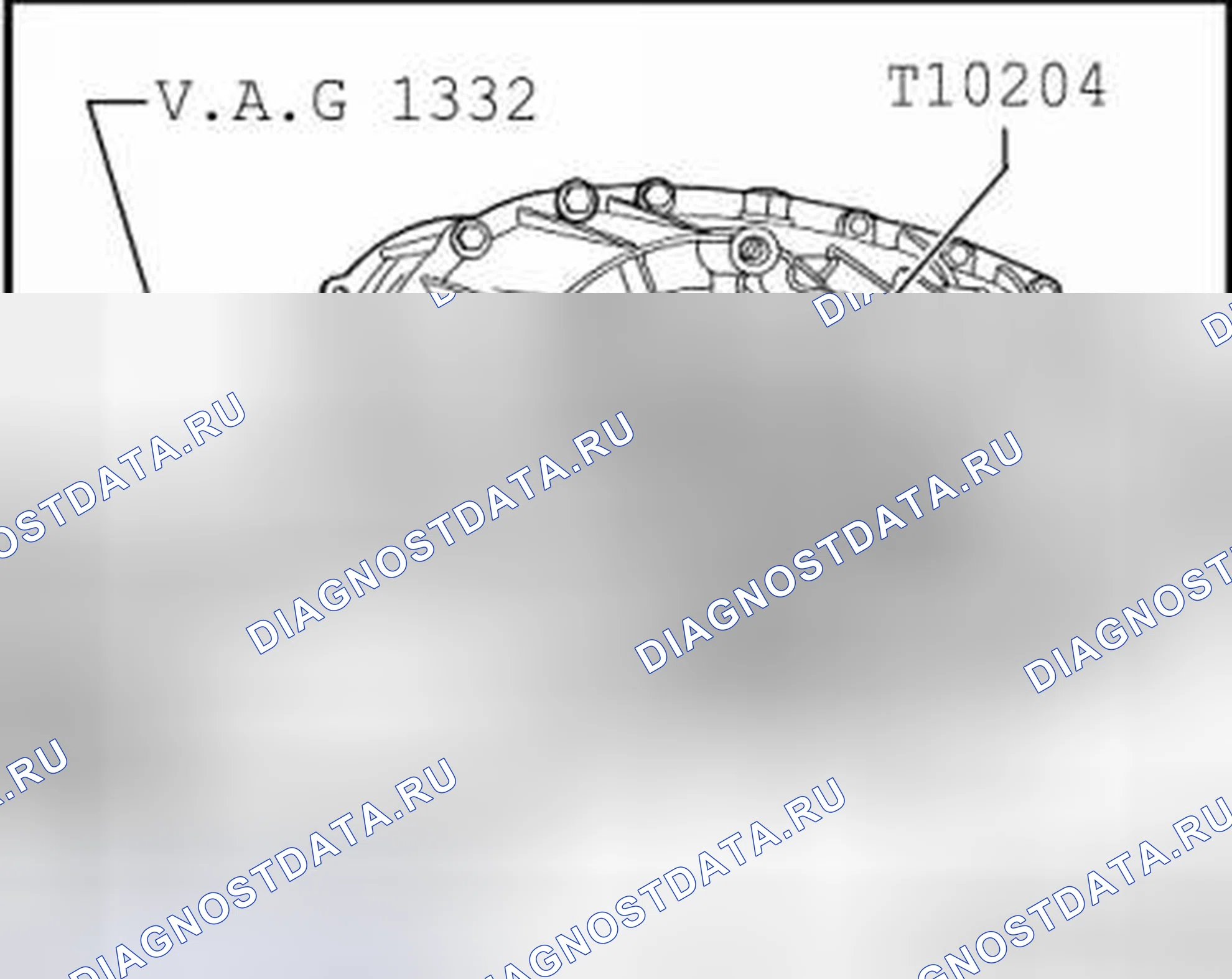 Рис. 38: СНЯТЬ ГАЙКУ ВЫХОДНОГО ФЛАНЦА.. Volkswagen Touareg I