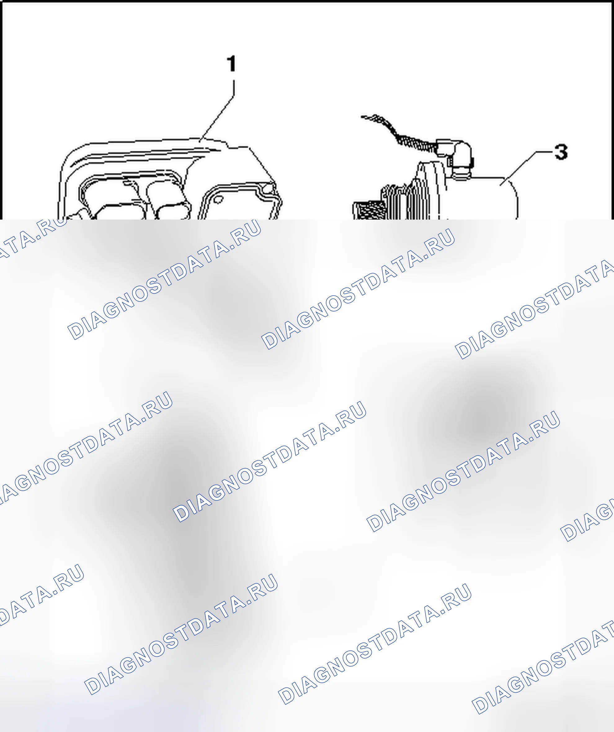 Рис. 3: ЭЛЕКТРИЧЕСКИЕ / ЭЛЕКТРОННЫЕ КОМПОНЕНТЫ И РАСПОЛОЖЕНИЕ. Volkswagen Tiguan I