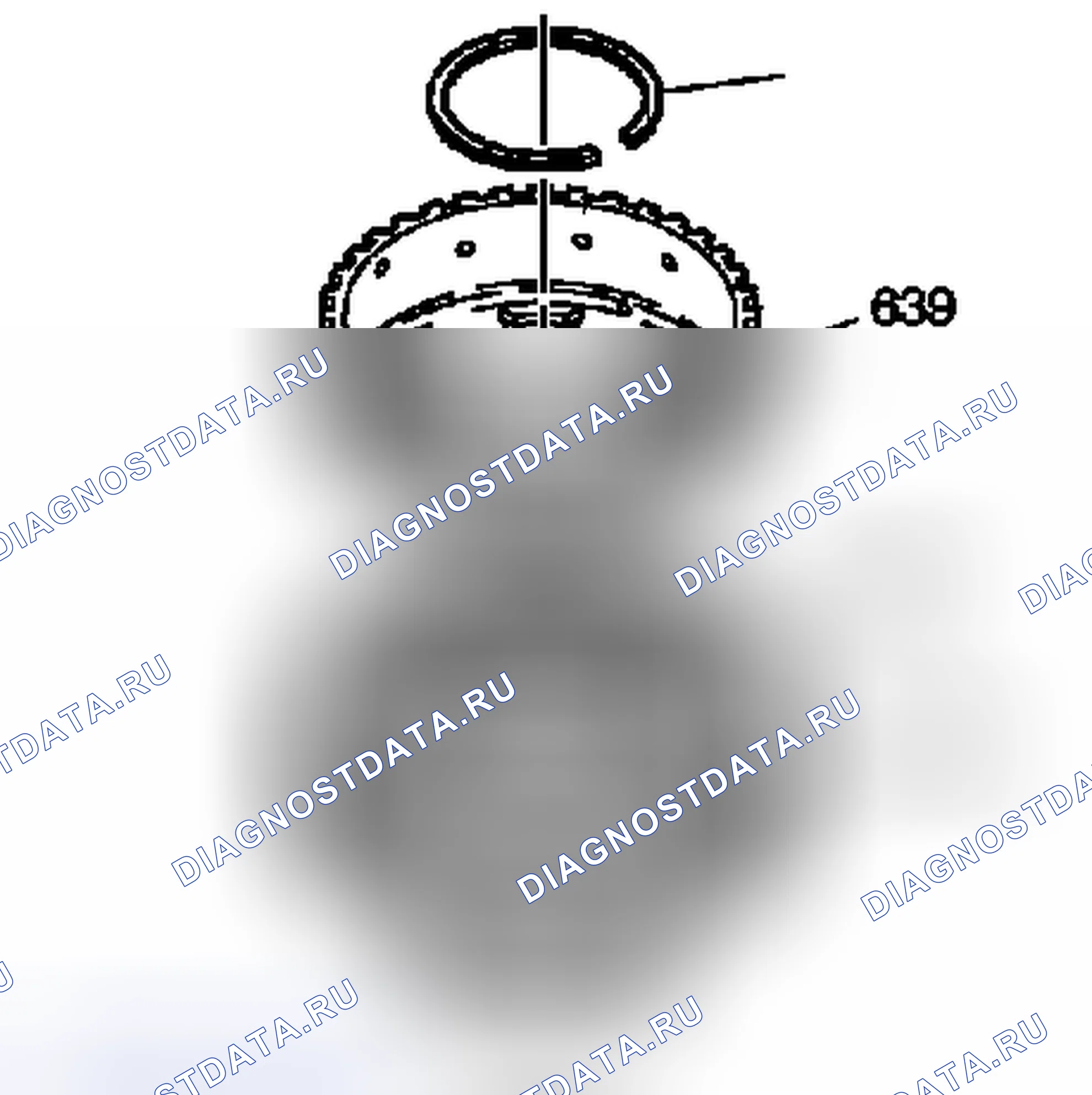 Рис. 221: Разборка Sprag сцепления переднего хода. Saab 9-7X I