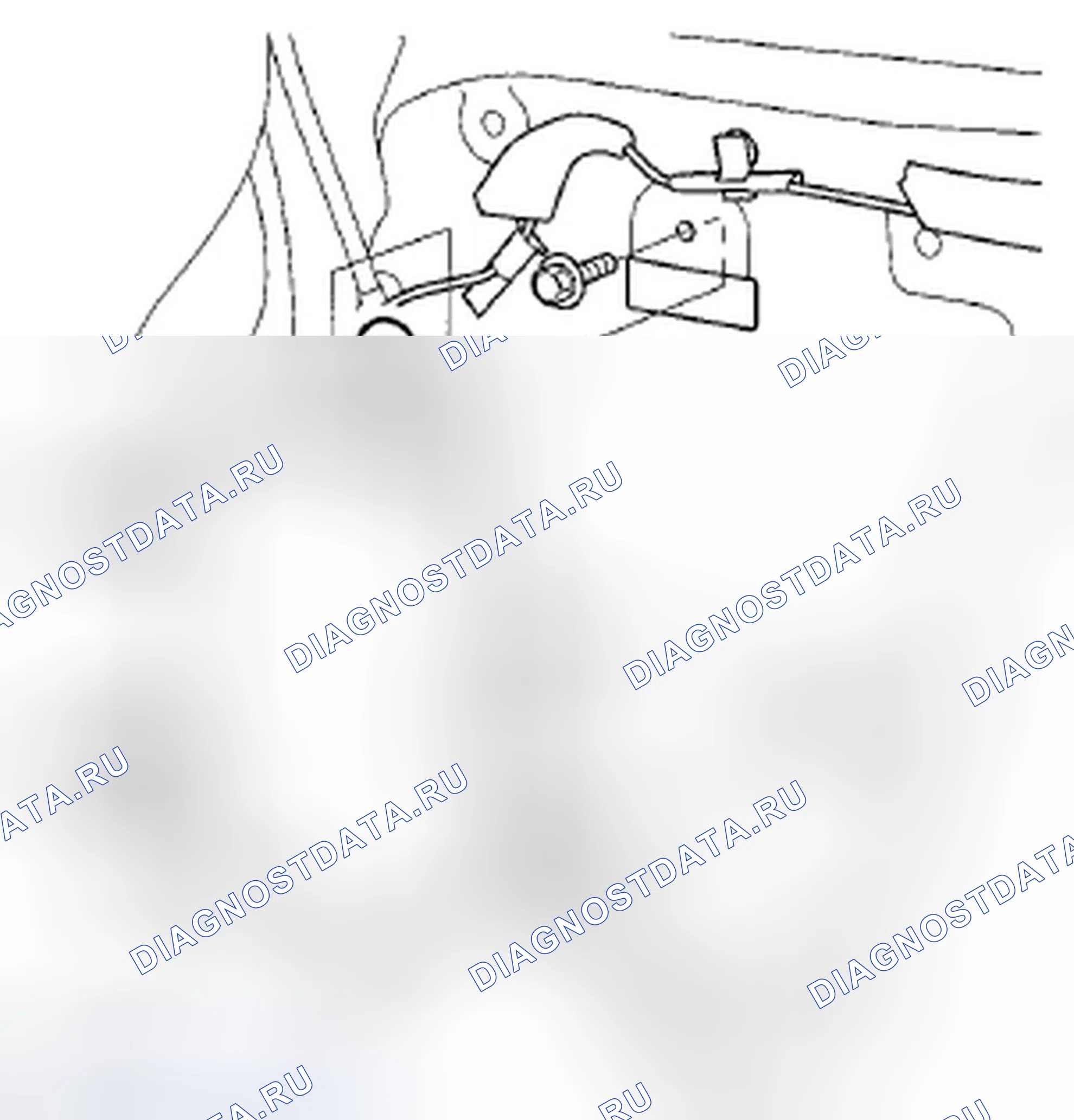 Рис. 22: Демонтаж / монтаж приемника Xm. Honda Pilot II