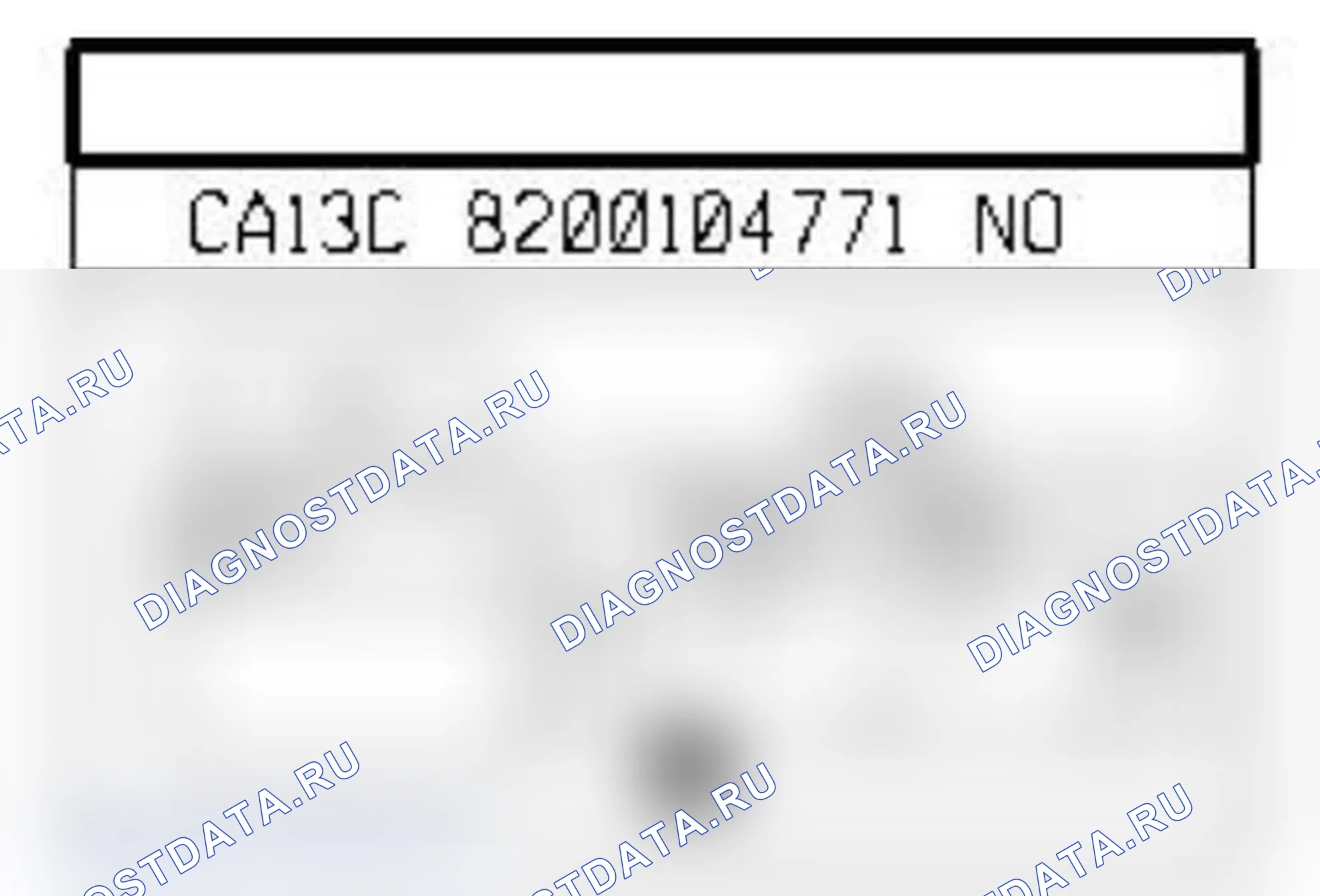 Распиновка разъёма 677 — Насос двустор. действия омыват. ветр. и задн. стекол. Renault Espace IV-рест