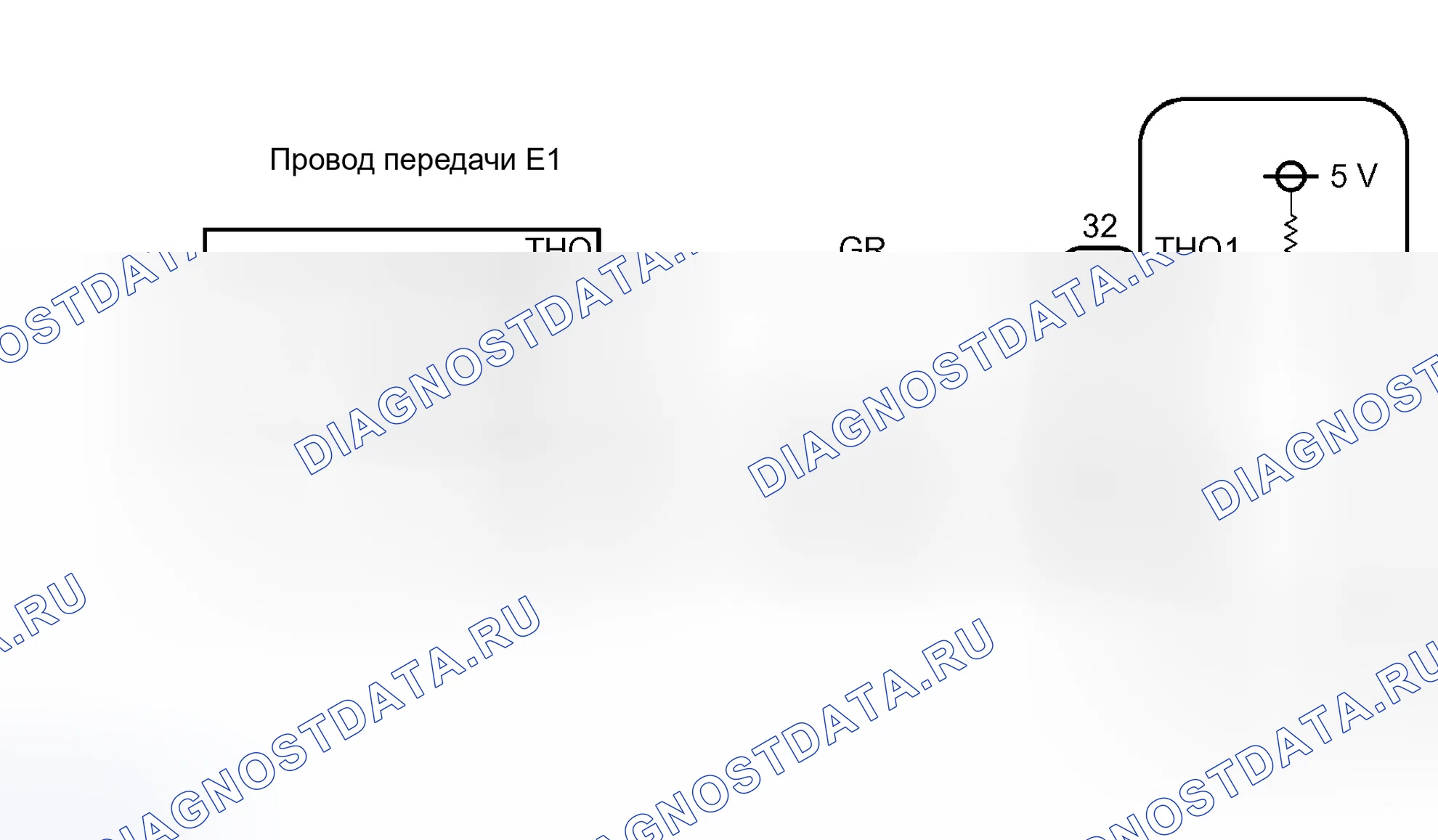 Рис. 422: электросхема. Toyota RAV4 II рестайлинг