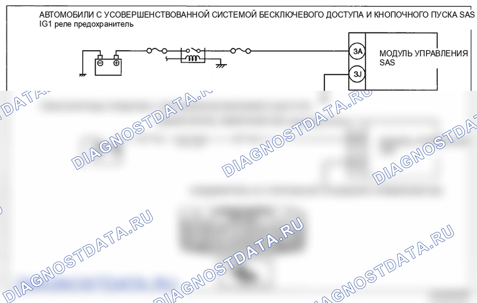 Рис. 114: электросхема системы. Mazda 6 GH рестайлинг