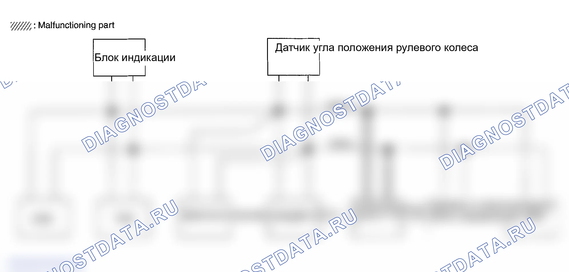 Рис. 60: ПРОВЕРКА ЦЕПИ УНИФИЦИРОВАННОГО ИЗМЕРИТЕЛЬНОГО ПРИБОРА И УСИЛИТЕЛЯ ПЕРЕМЕННОГО ТОКА. Infiniti FX45 I