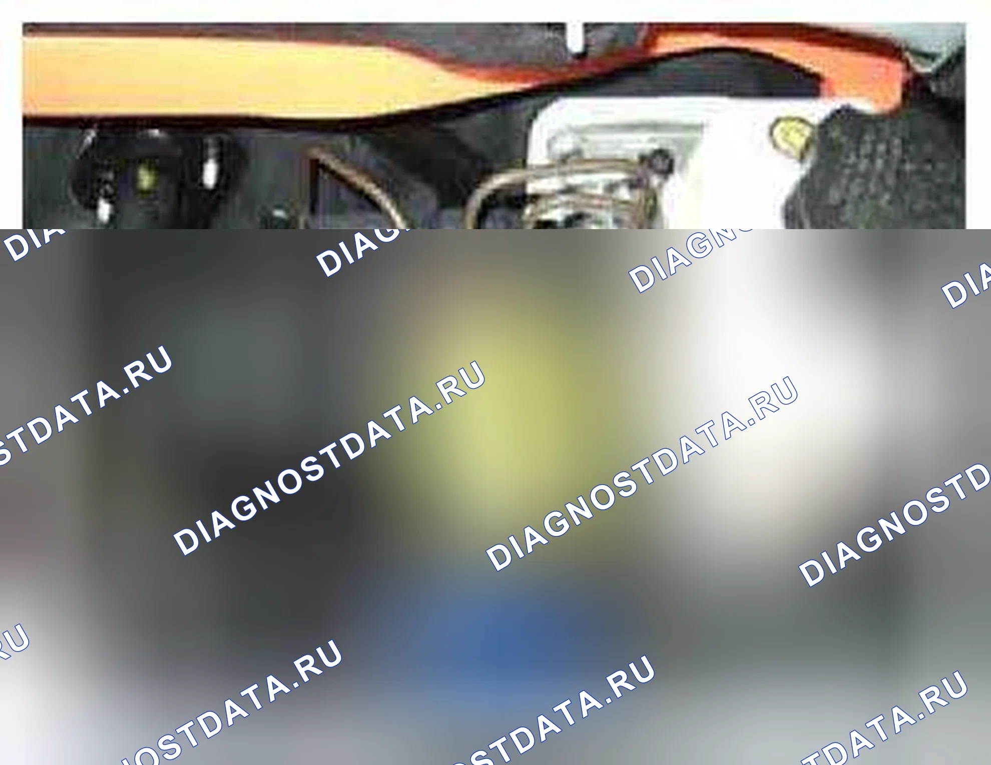 Рис. 192: Расположение компонентов. Kia Optima III