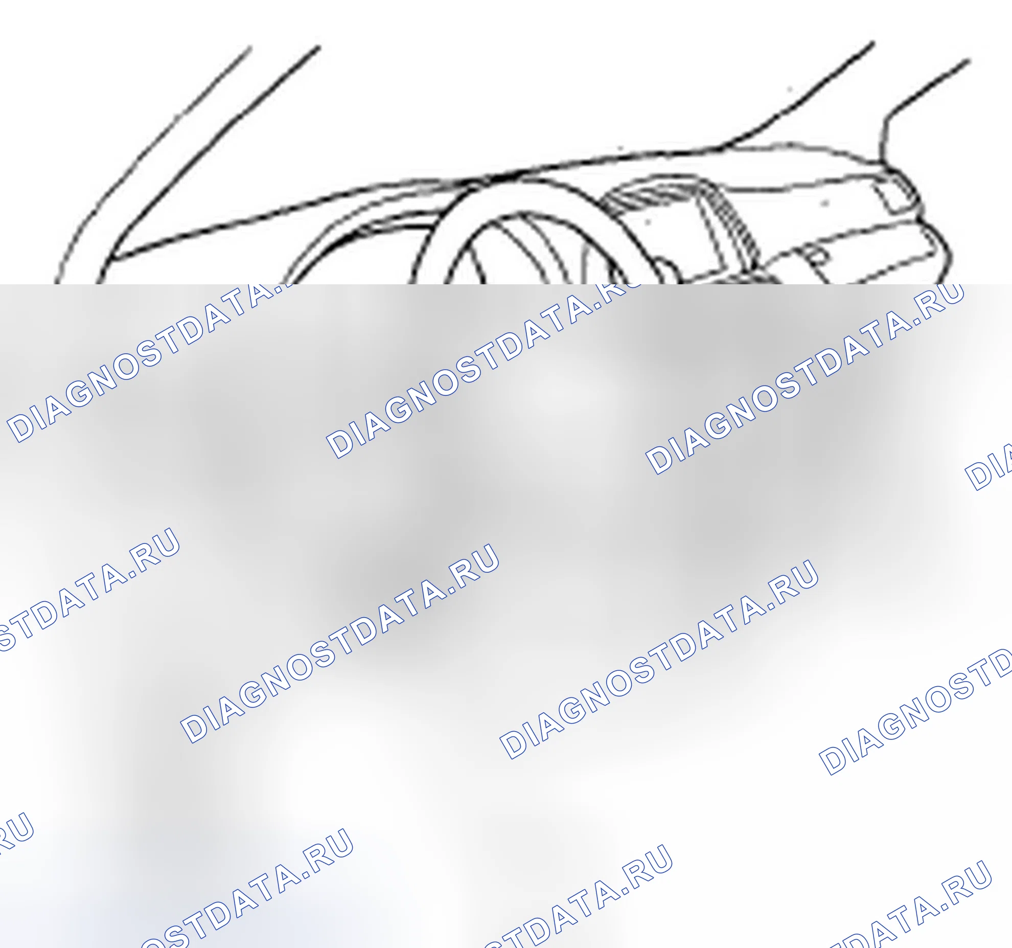 Рис. 27: Расположение датчика давления в шинах. Honda Odyssey IV