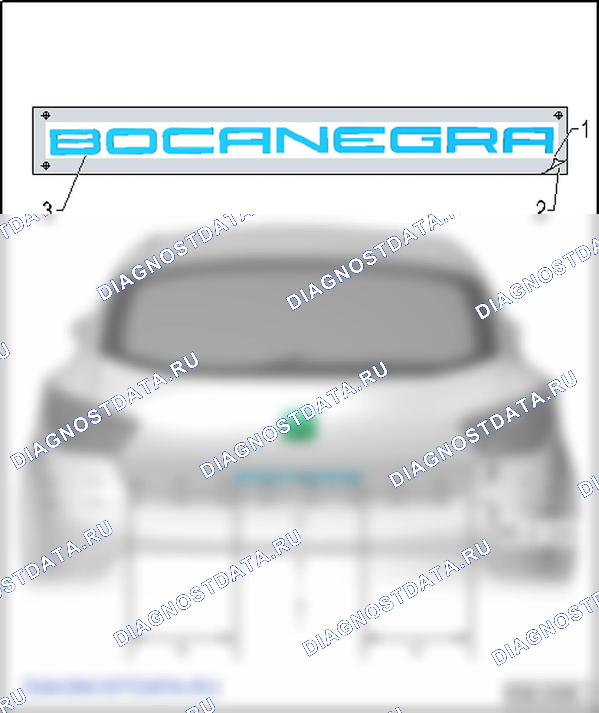 Полоски и эмблемы. SEAT Ibiza IV