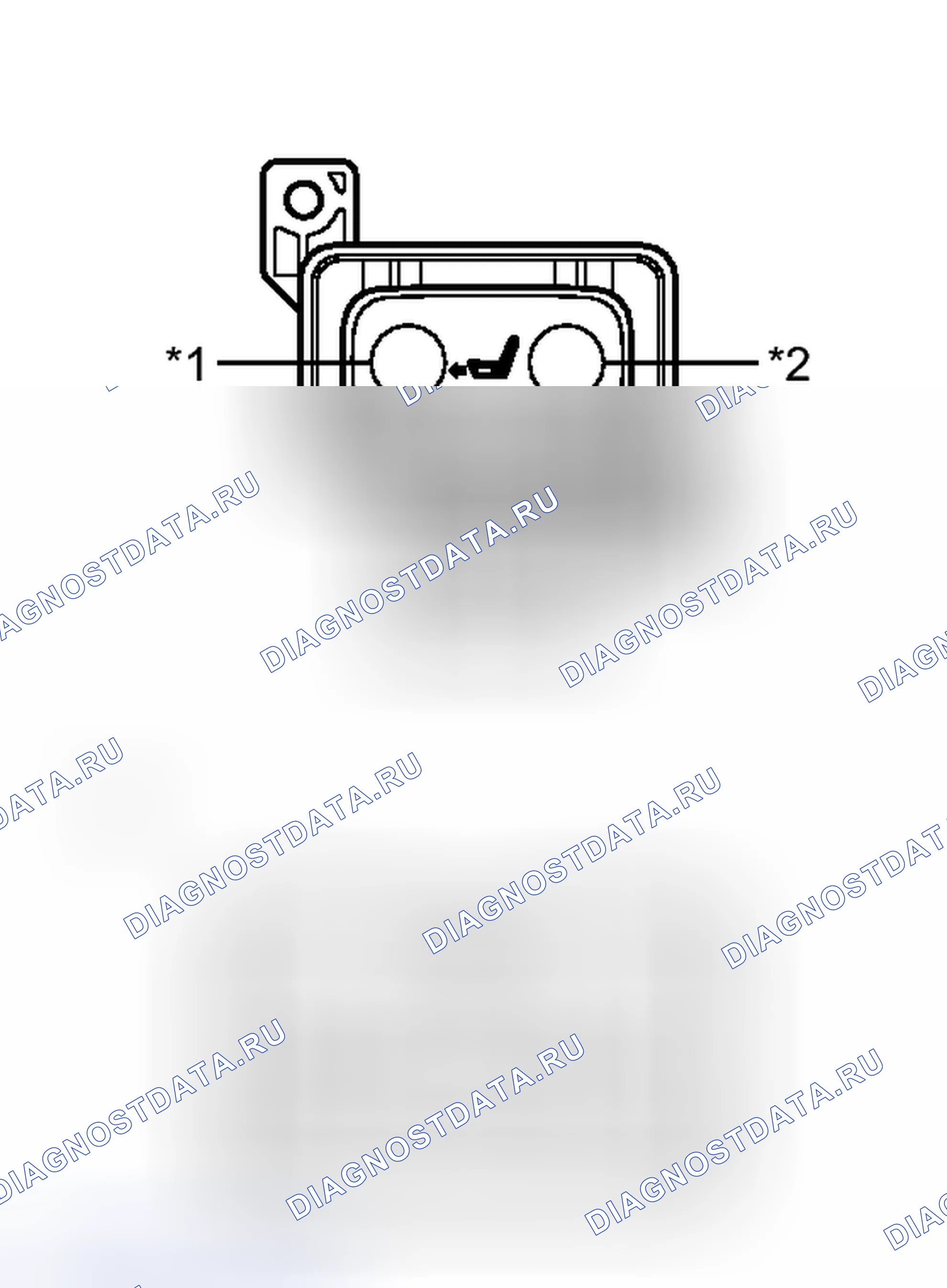 Рис. 366: ПРОВЕРКА сиденья. Toyota Avalon XX40