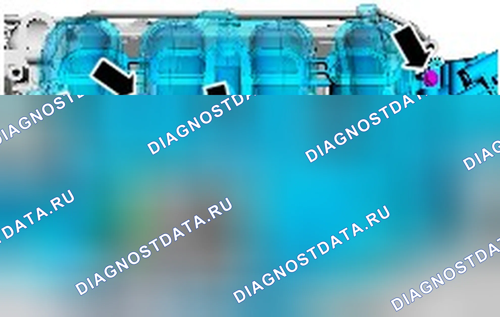 Как снять присоединяемые детали двигателя. Ford Mondeo IV
