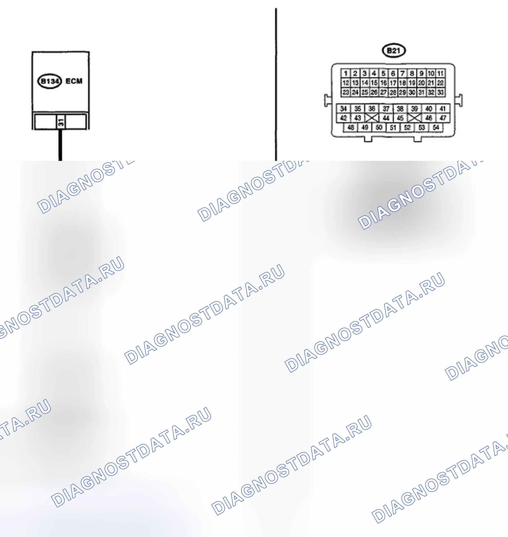 Рис. 117: электросхема. Subaru Impreza GH