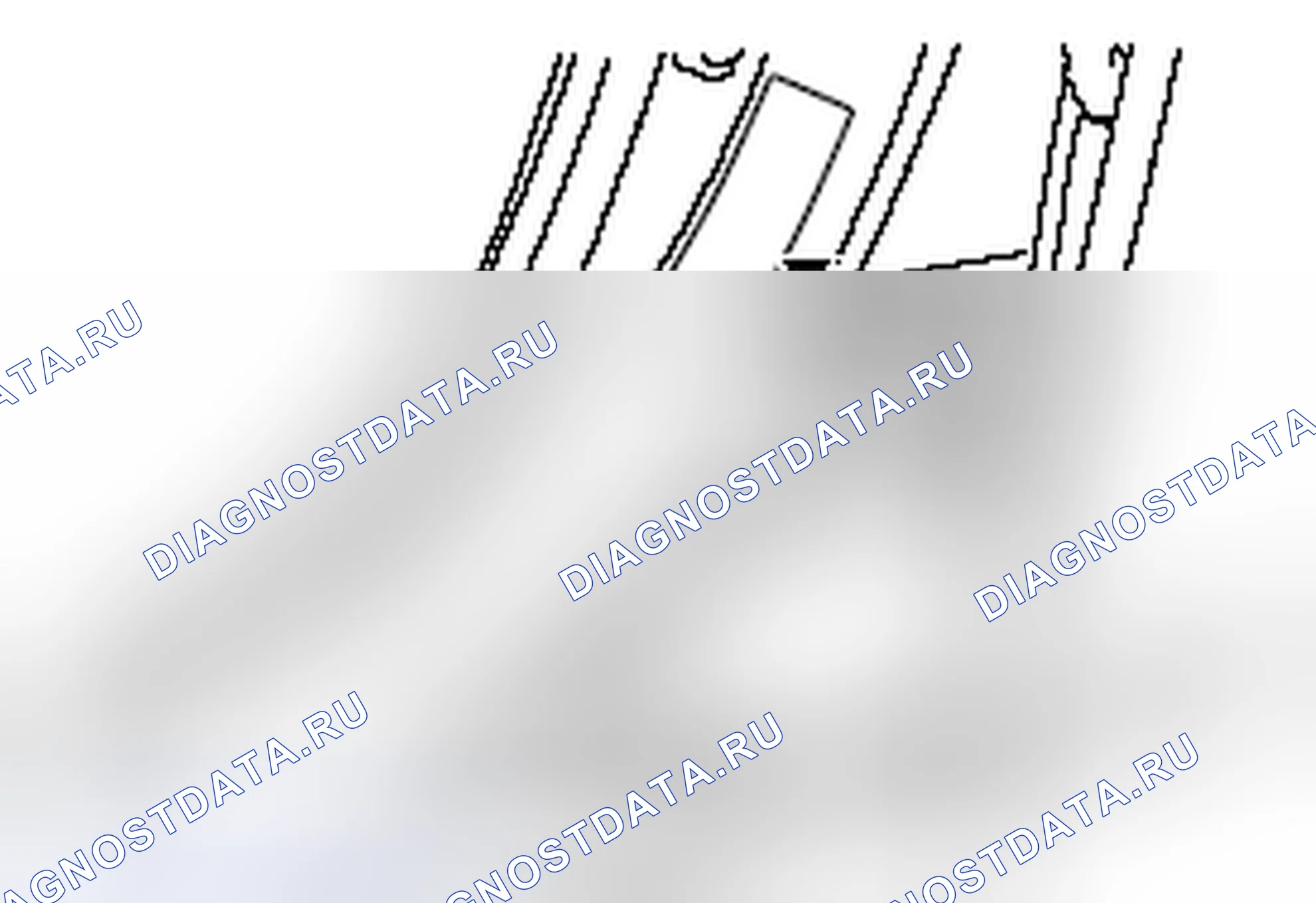 Рис. 42: ТРАНСПАРАНТ С ИНФОРМАЦИЕЙ О ШИНАХ И ПОГРУЗКЕ. Mazda MX-5 NB