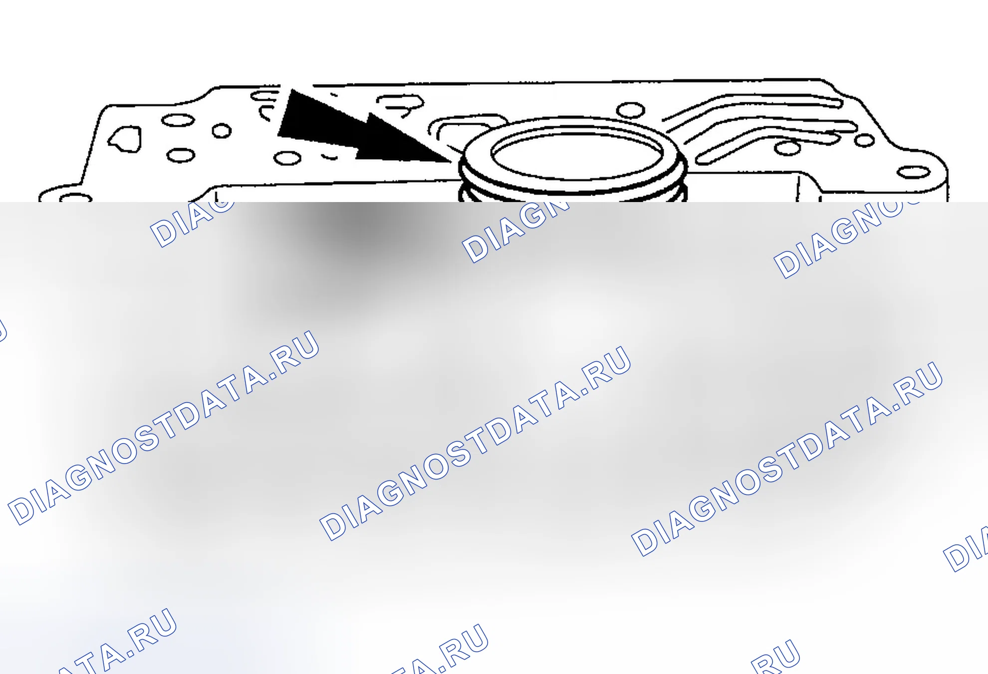 Рис. 531: Поз. 69. Уплотнительные кольца корпуса соленоида. Примечание. Ford Explorer III