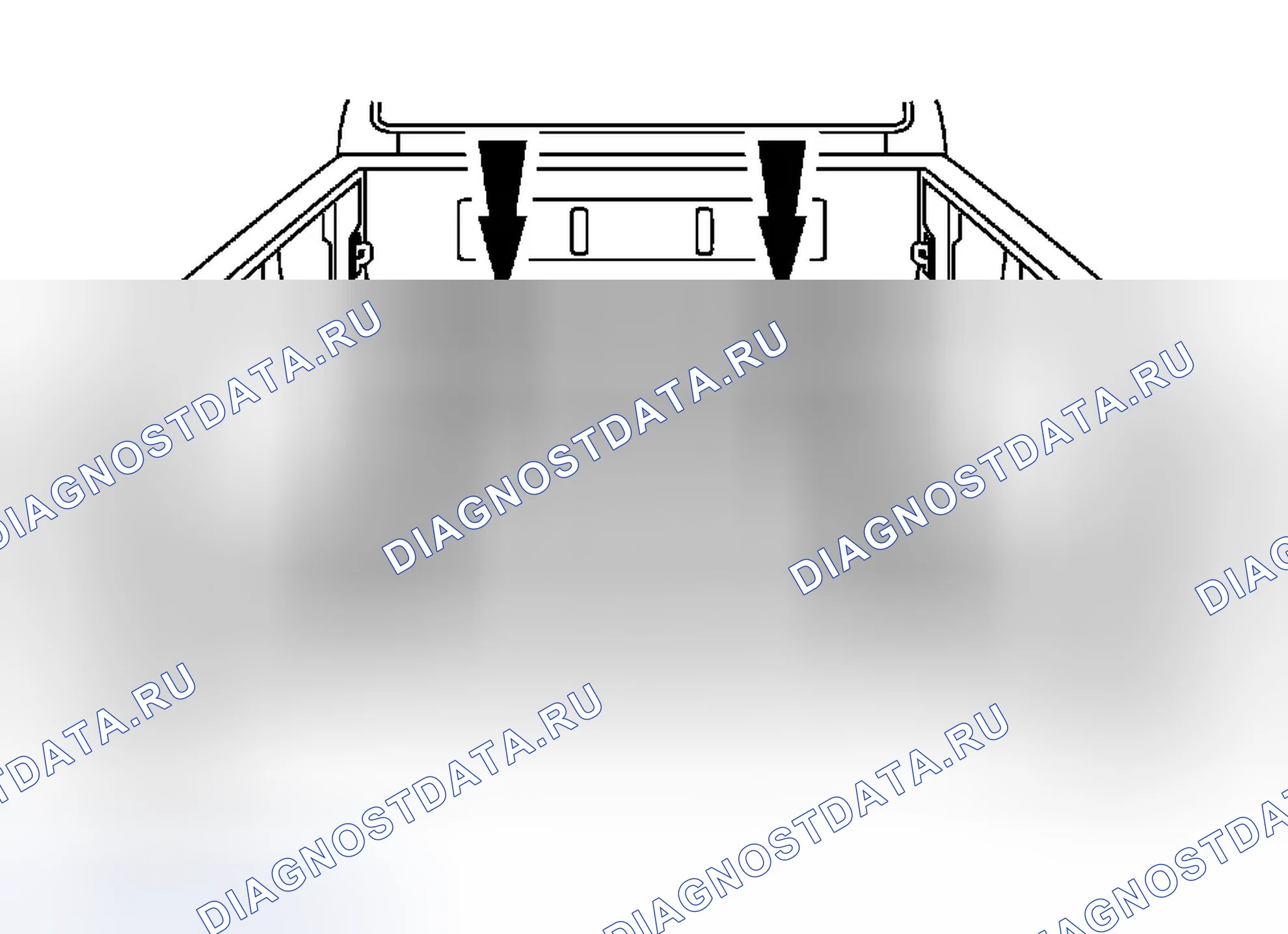 Рис. 47: Выравнивание кровати пикапа. Ford Cab & Chassis F350 Super Duty 