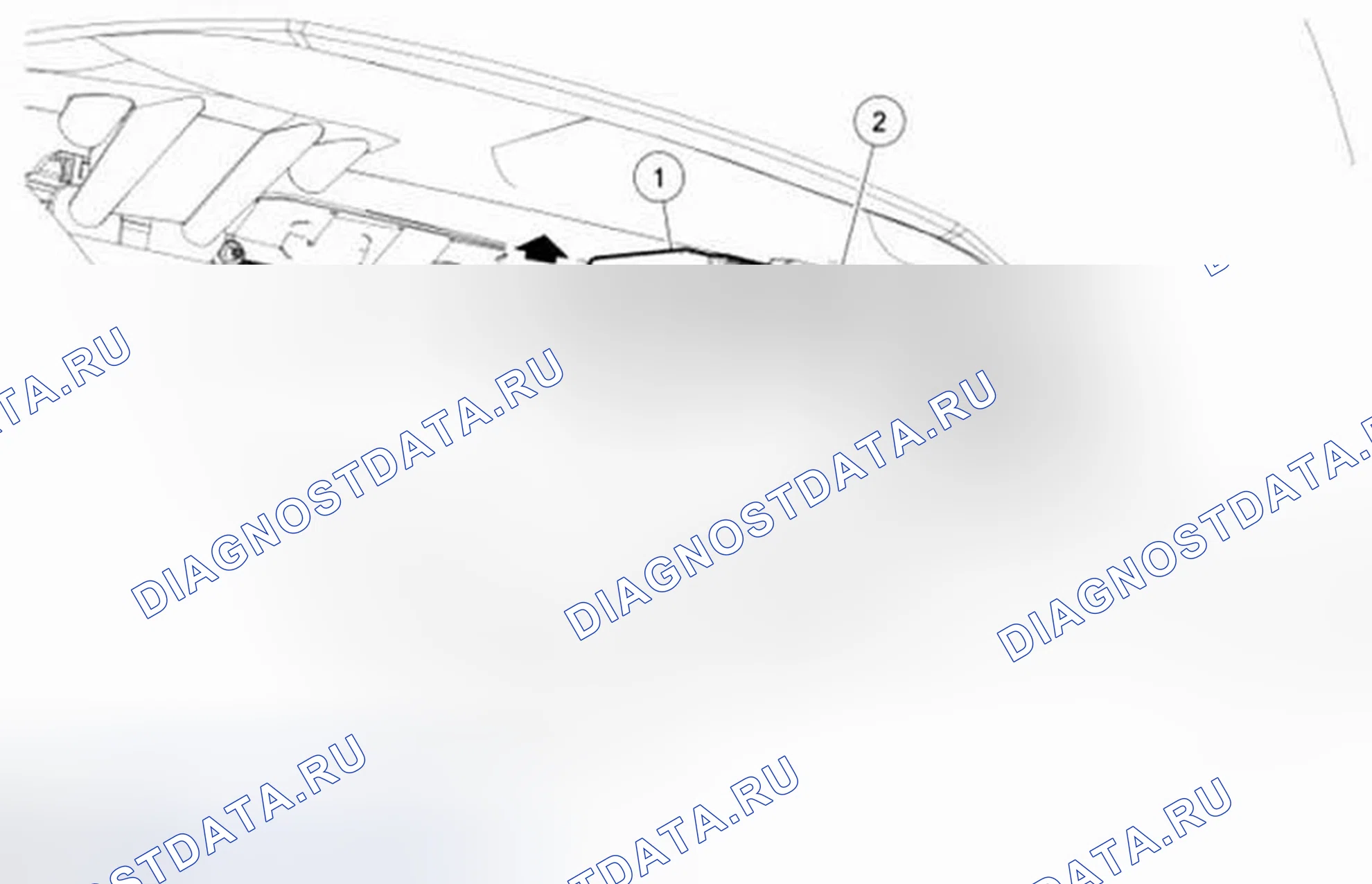 Рис. 60: Кромка GPSM. Ford Edge I рестайлинг