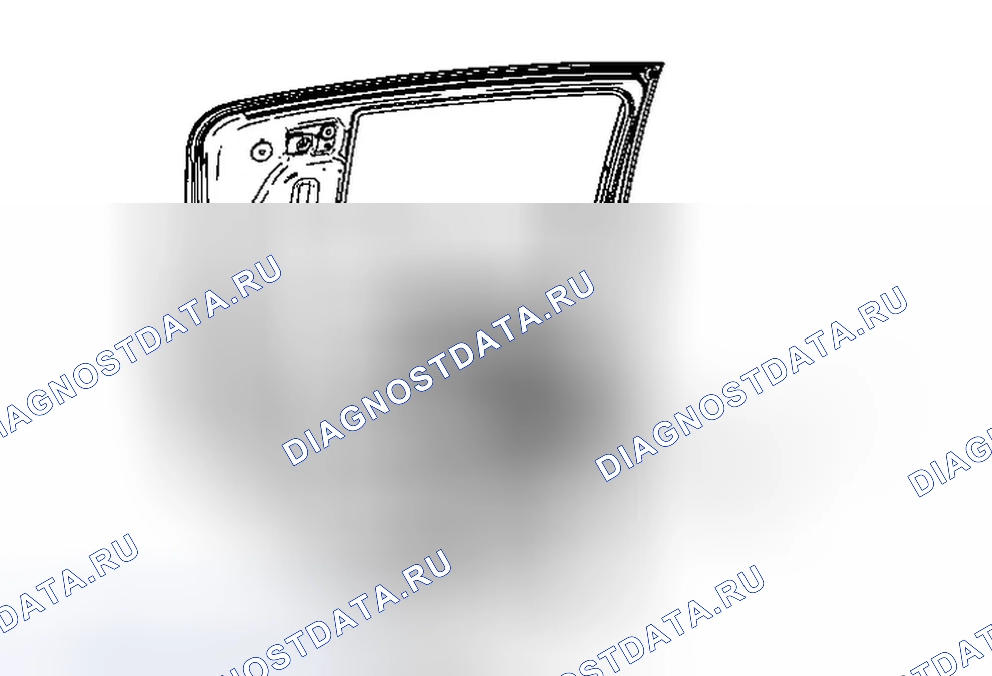 Рис. 14: Замена регулятора заднего дверного окна. Chevrolet Spark M300
