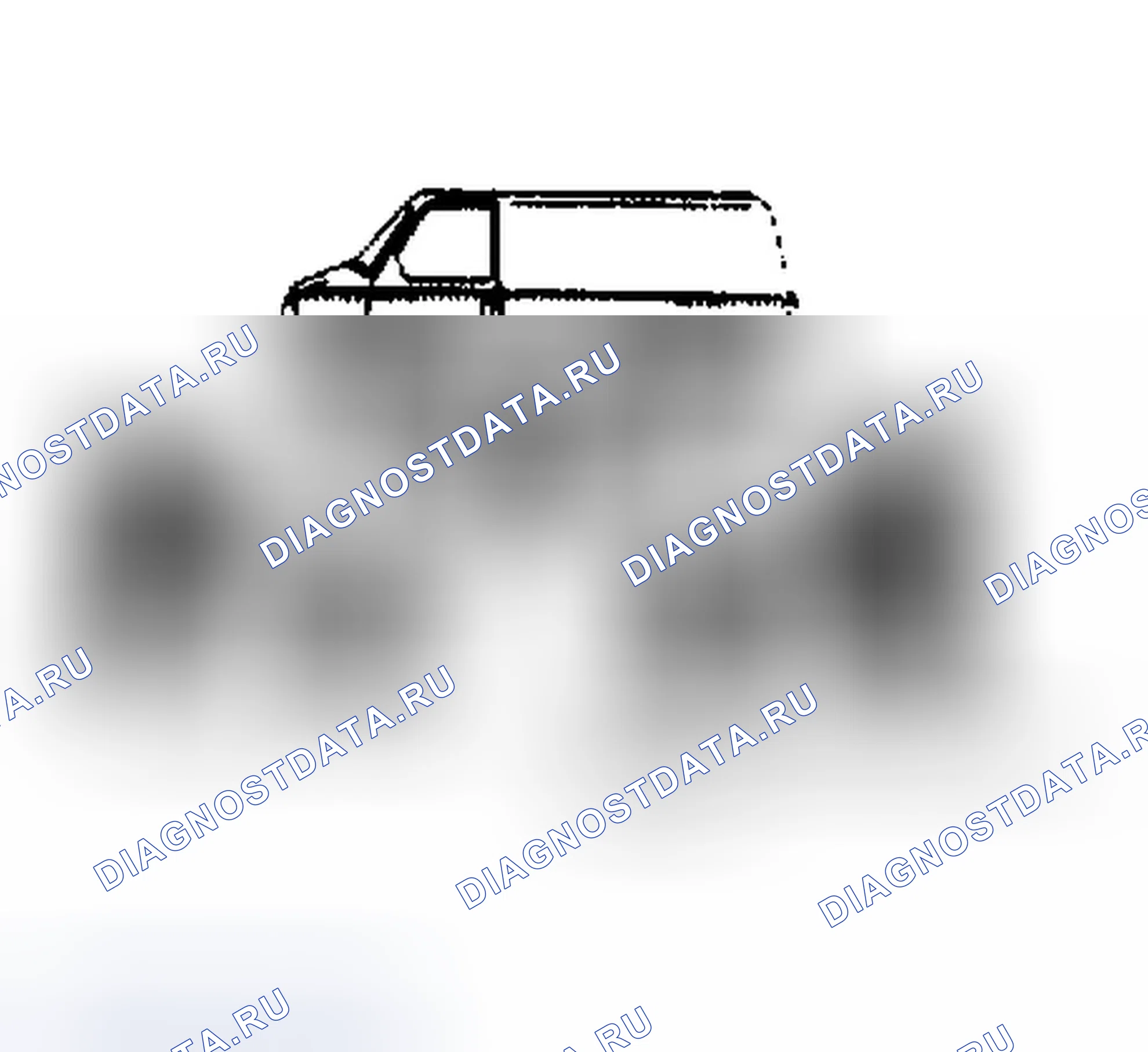 Рис. 5: Jacking Points (Astro/Safari) Предоставлено General Motors Corp.. GMC Pickup R3500 