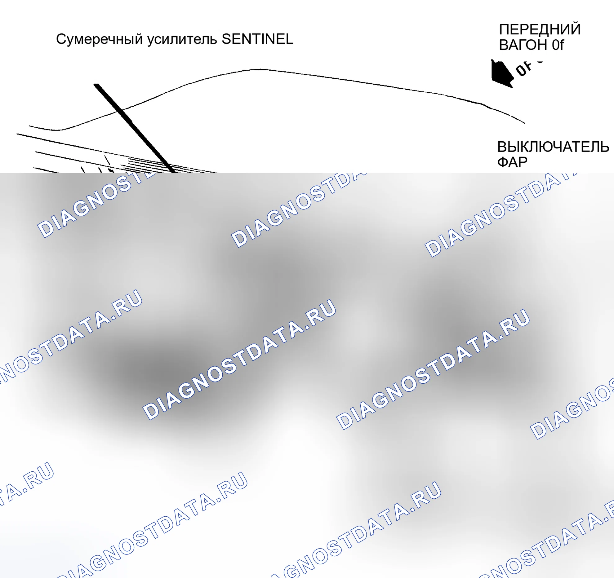 Рис. 6: Расположение компонентов (6 из 7). Buick Electra Park Avenue Ultra transition