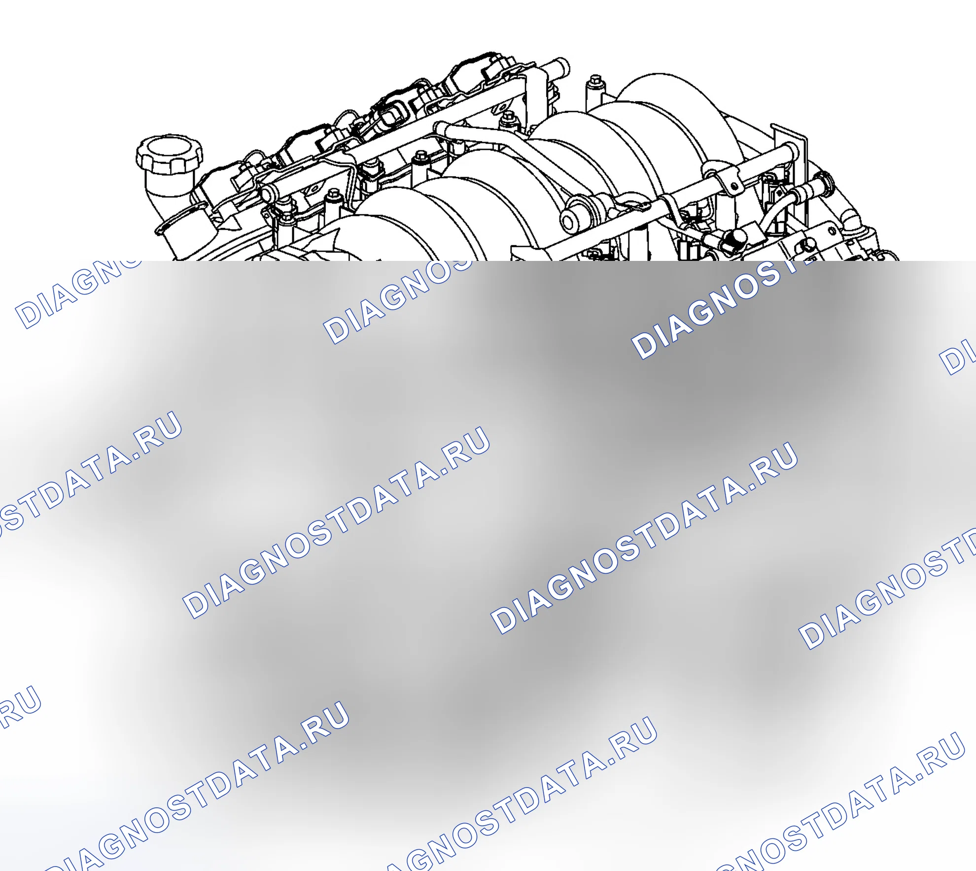 Рис. 72: LS6 Двигатель. Cadillac CTS I