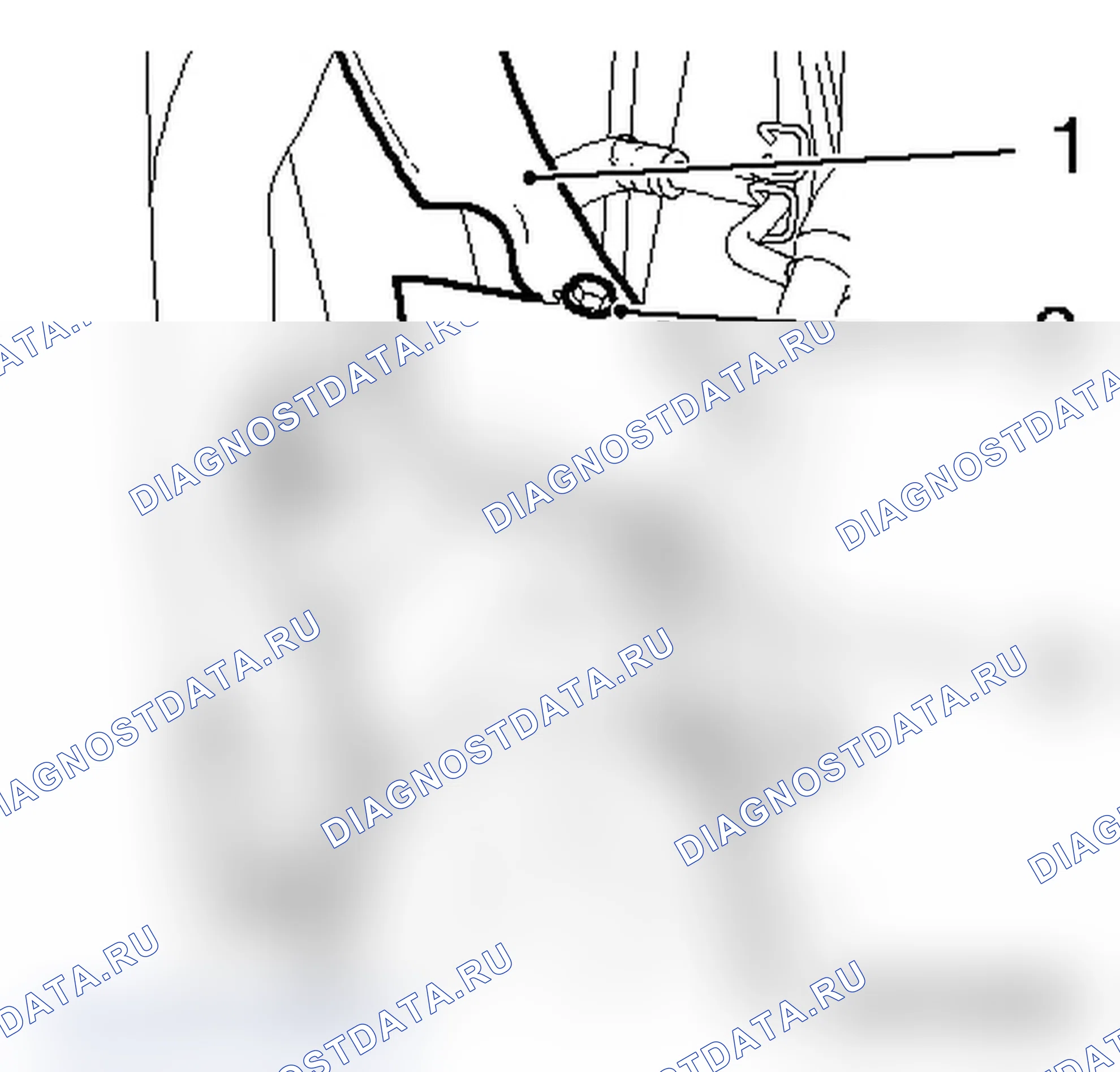 Снять и установить двигатель (правостороннее управление, AT). Opel Zafira B