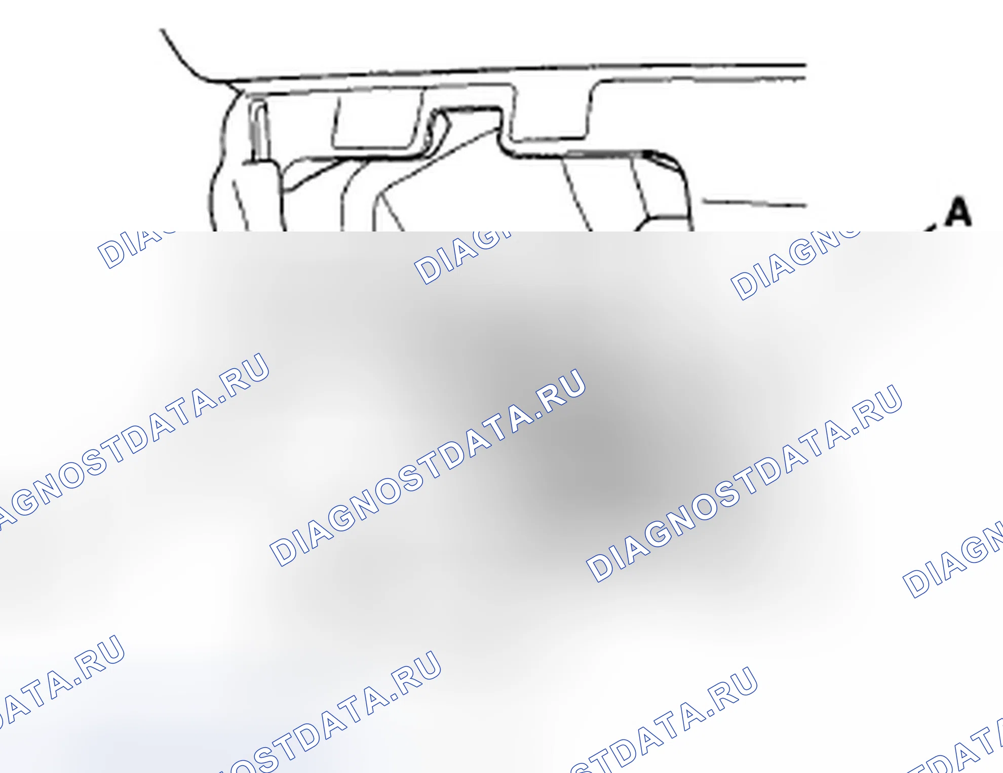 Рис. 257: Снятие / установка блока управления handsfreelink. Honda Crosstour I